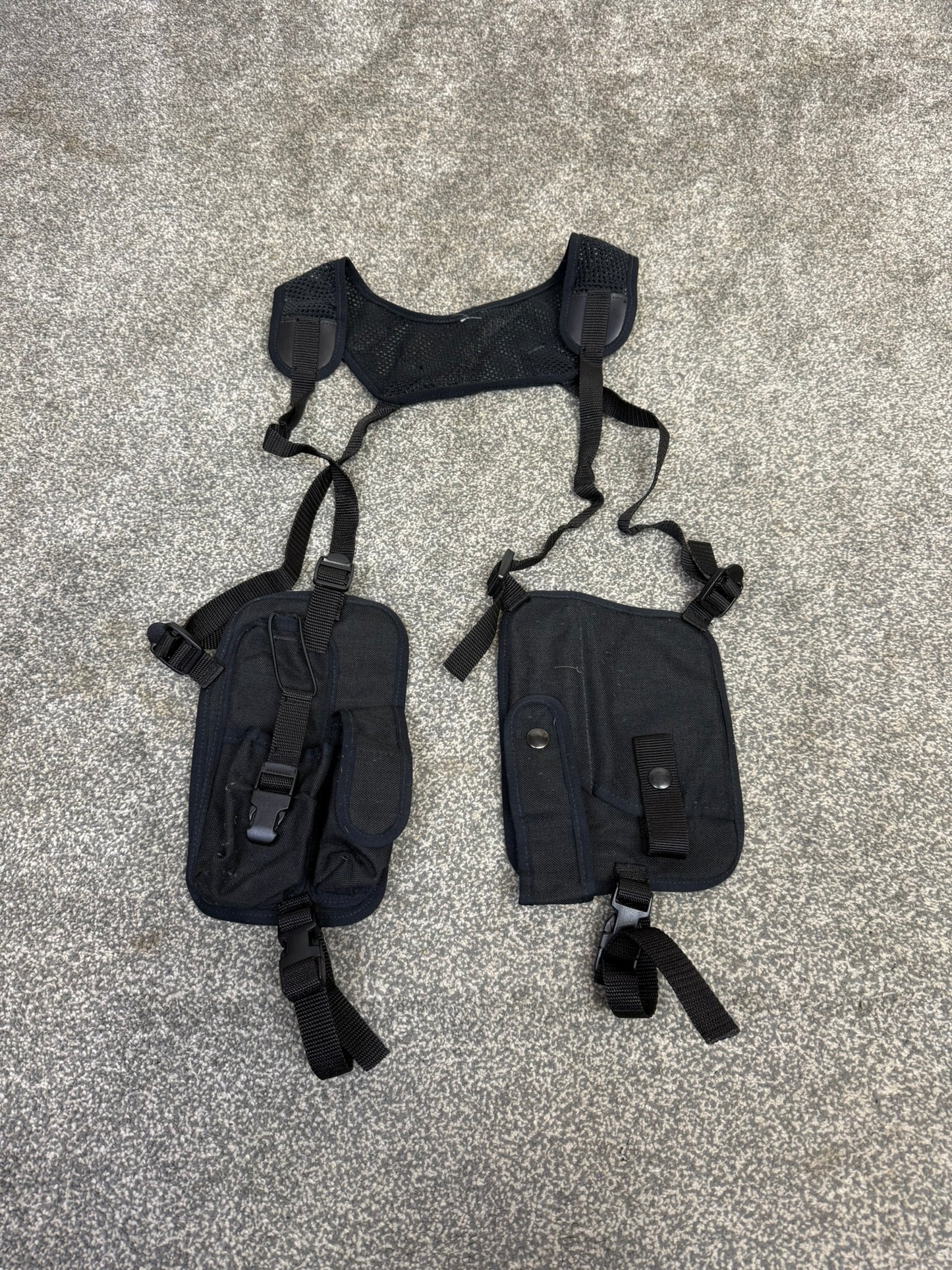 Ex Police Covert Harness Security Close Protection Radio Cuff Baton CS Pouches