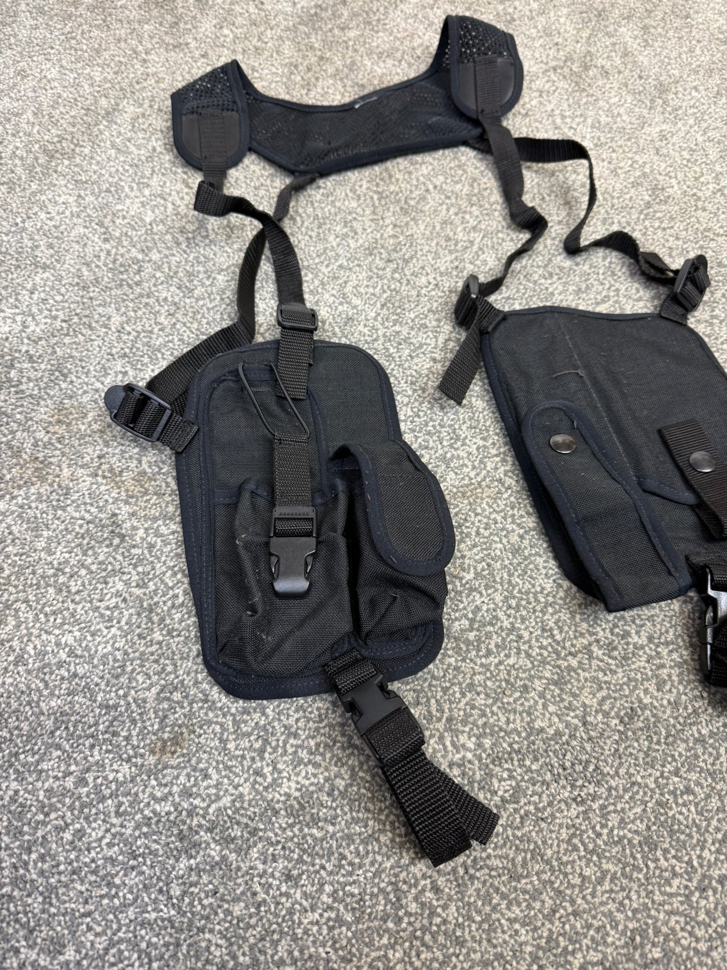 Ex Police Covert Harness Security Close Protection Radio Cuff Baton CS Pouches