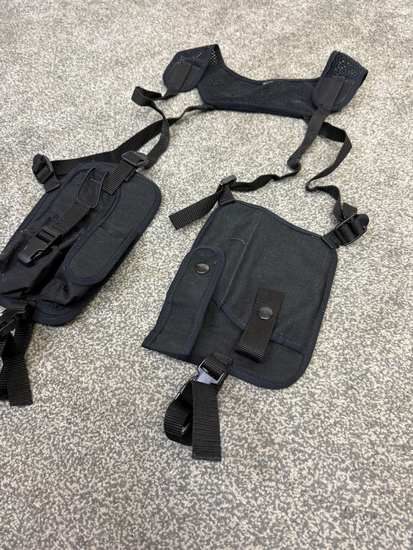 Ex Police Covert Harness Security Close Protection Radio Cuff Baton CS Pouches
