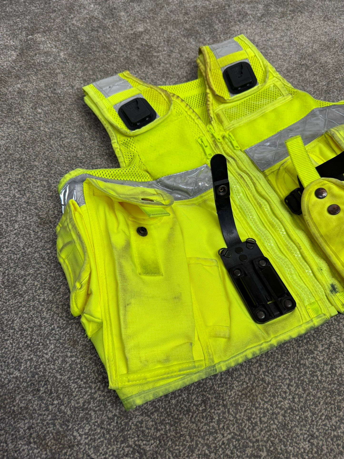 Ex Police Arktis Hi Vis Utility Vest Tac Vest SMALL Patrol Security Doorman Dog Handler