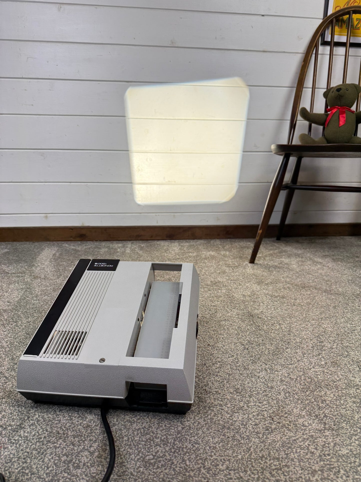 Vintage Hanimex Rondette 1500s Slide Projector 35mm 50's Retro Decor