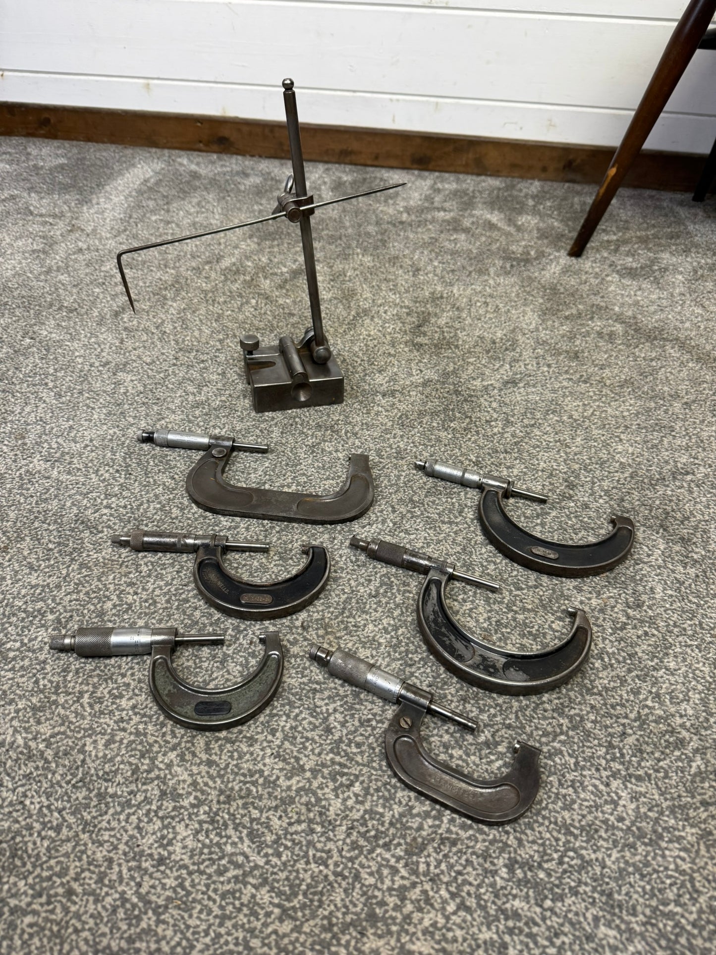 Vintage Micrometer & Surface Gauge Job Lot Vintage Engineering Tools