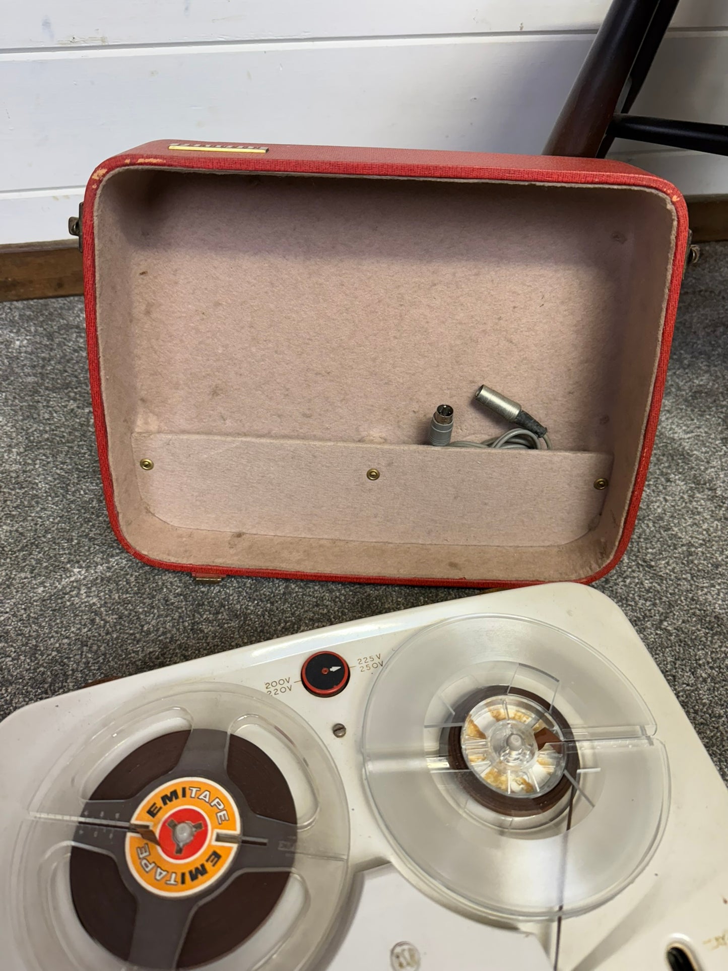Vintage Ferguson Reel to Reel Tape Recorder Player 50's 60's Retro Decor Display