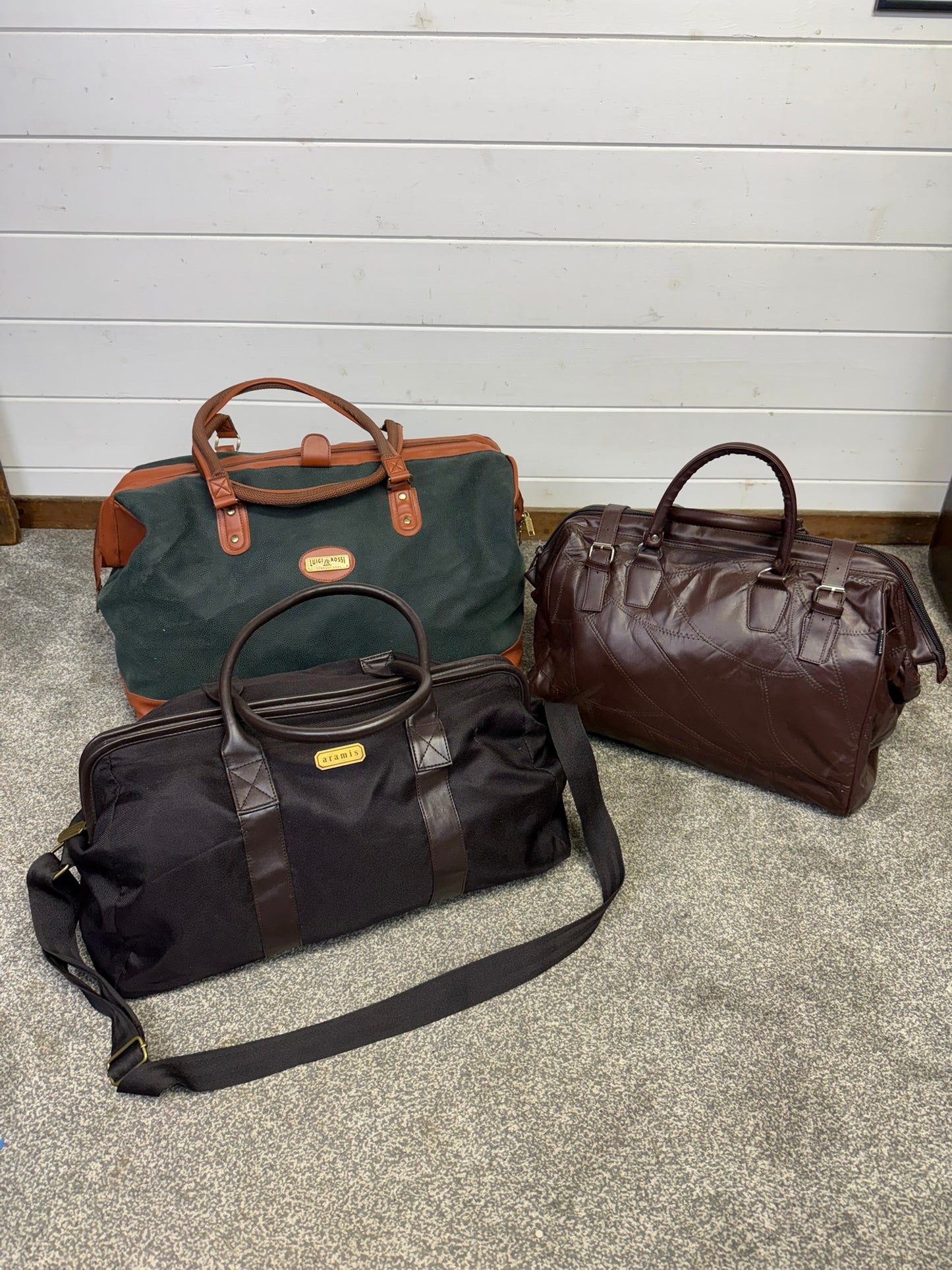 3x Holdall Travel Bag Job Lot Weekend Travel Cabin Bag