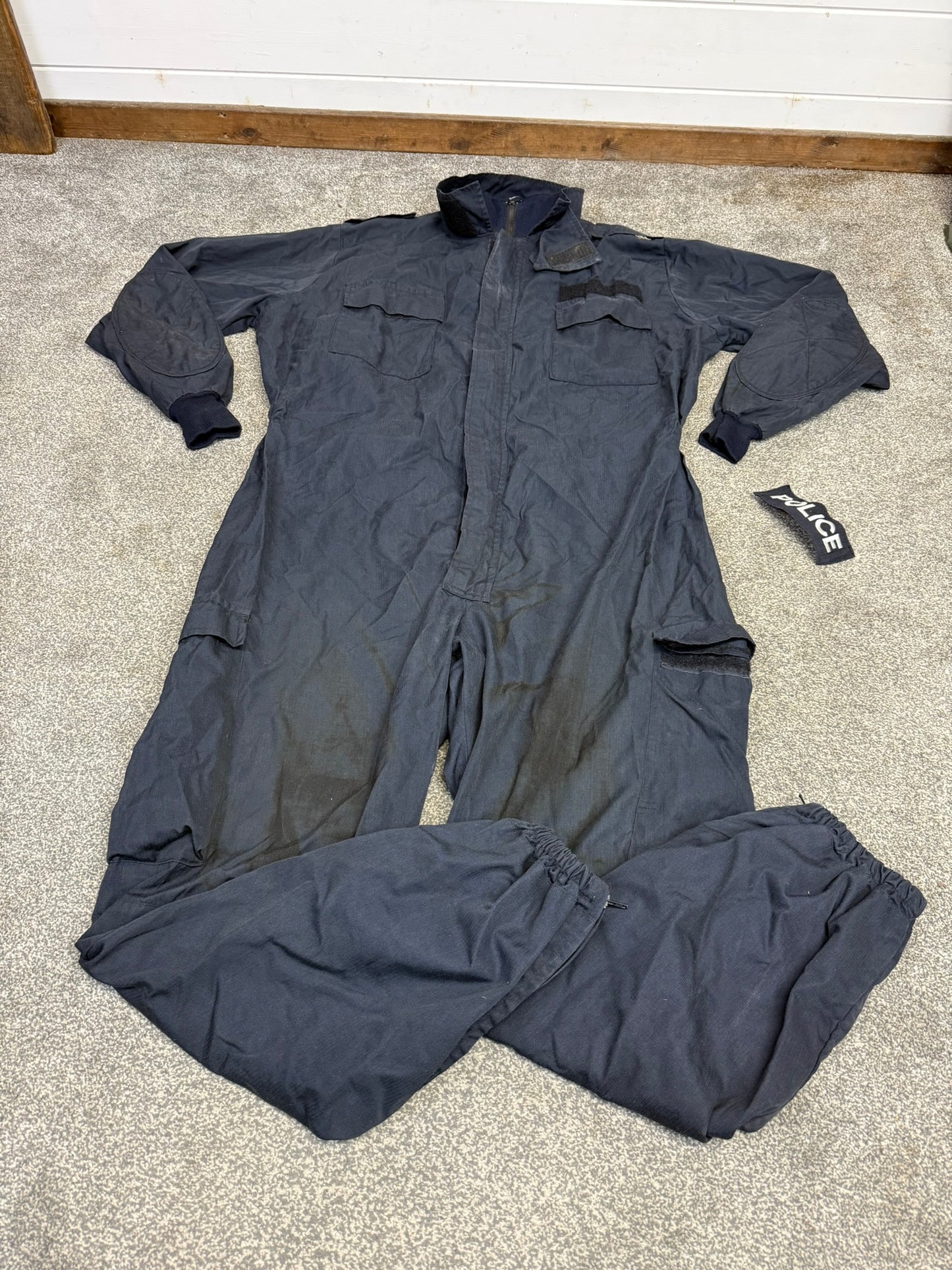 Ex Police Riot Coveralls Overalls 51" Chest Workshop Garage Farm Mechanic
