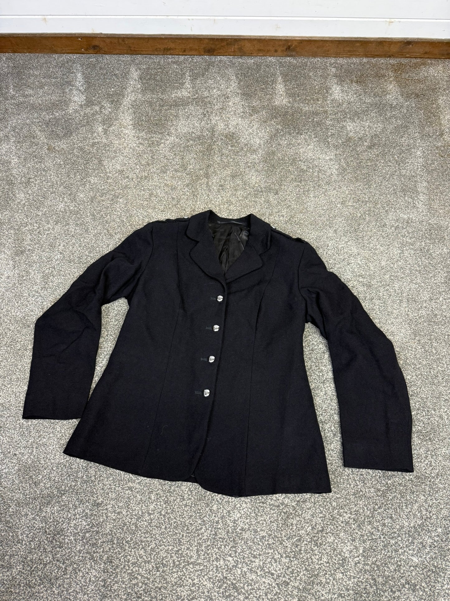 Ex Police Ladies Black Tunic Essex Police Buttons Fancy Dress Theatre