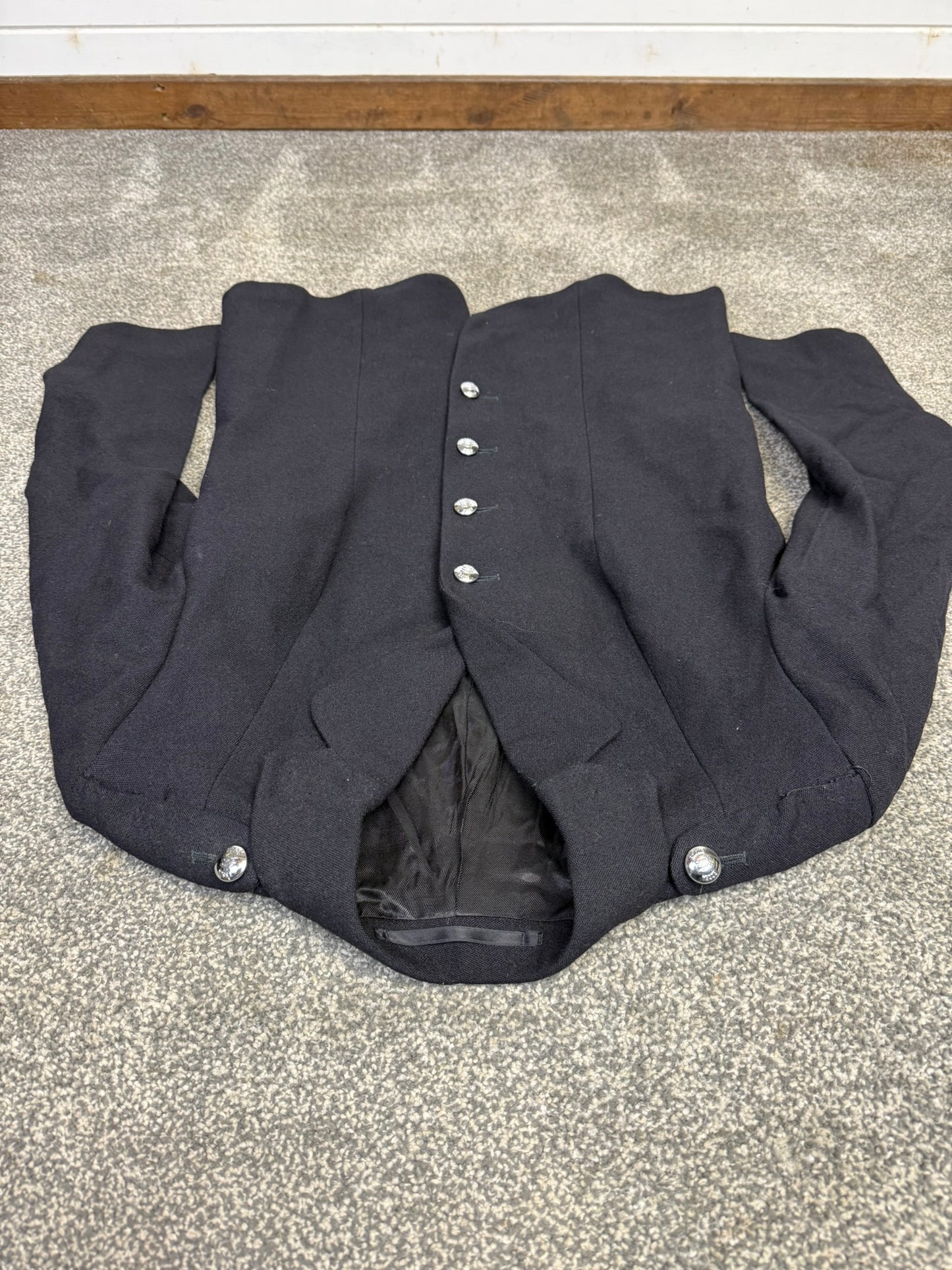 Ex Police Ladies Black Tunic Essex Police Buttons Fancy Dress Theatre