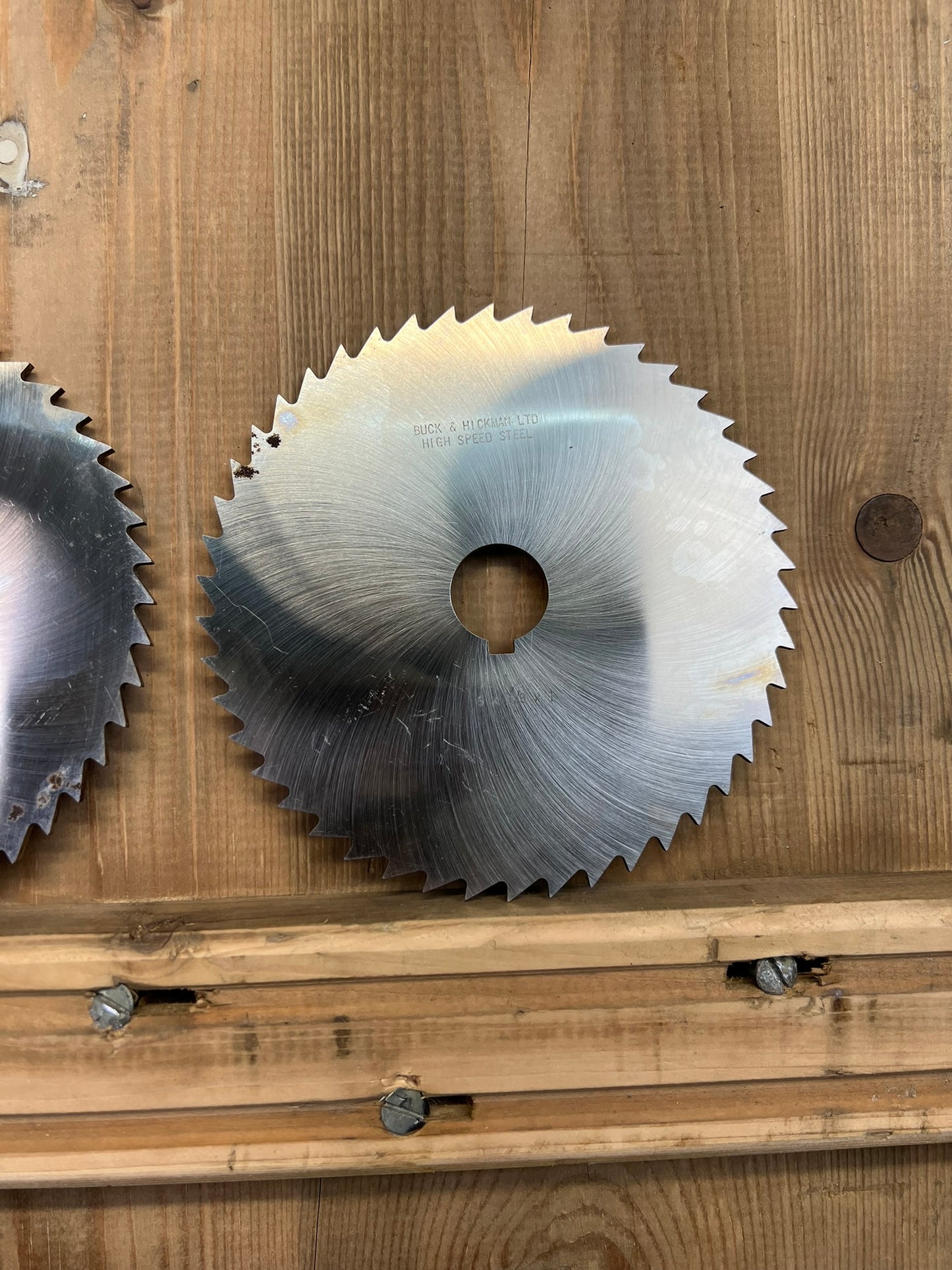 3x Buck & Hickman 6 x 1/8 x 1 High Speed Slitting Saw Job Lot