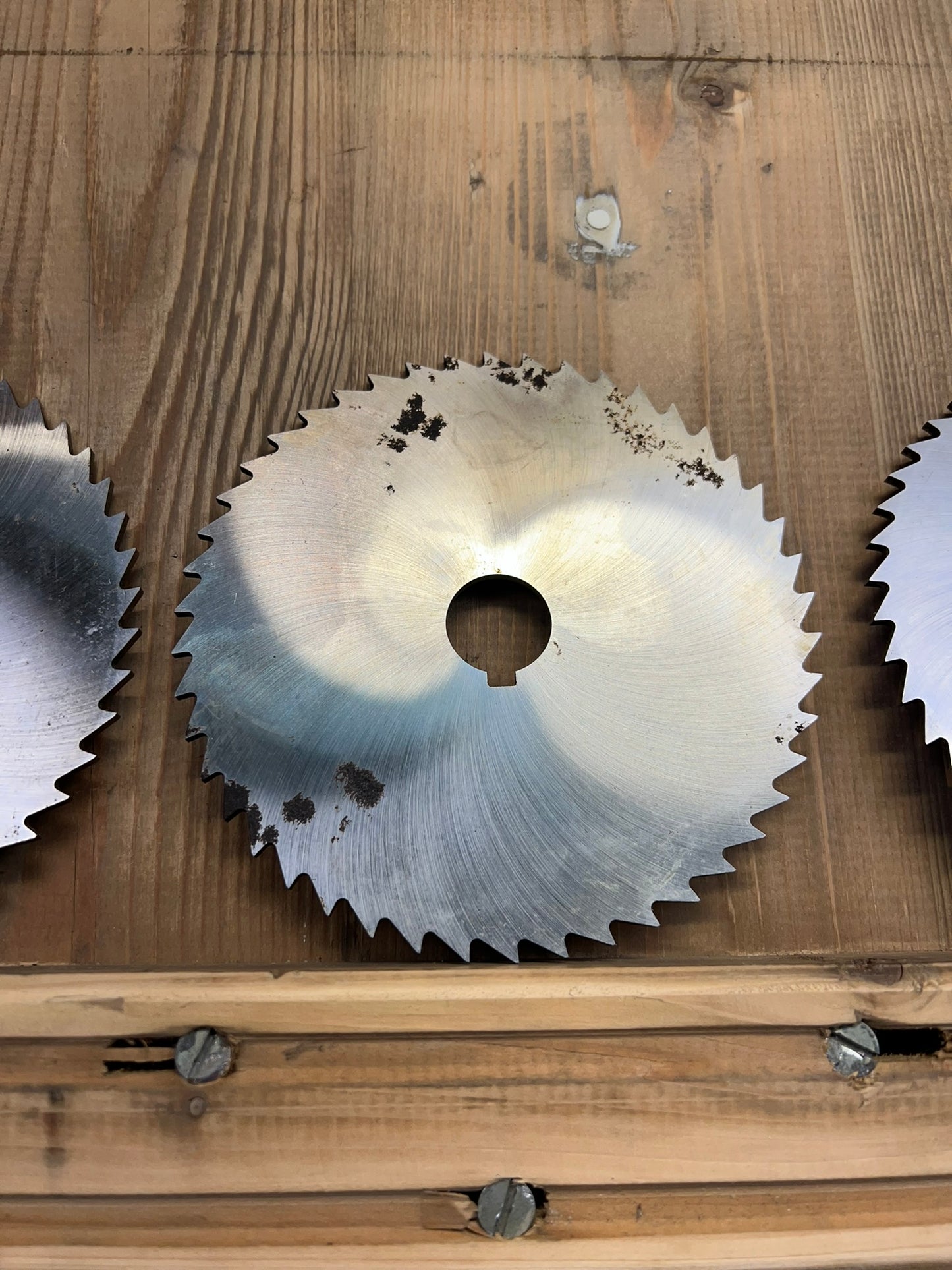 3x Buck & Hickman 6 x 1/8 x 1 High Speed Slitting Saw Job Lot