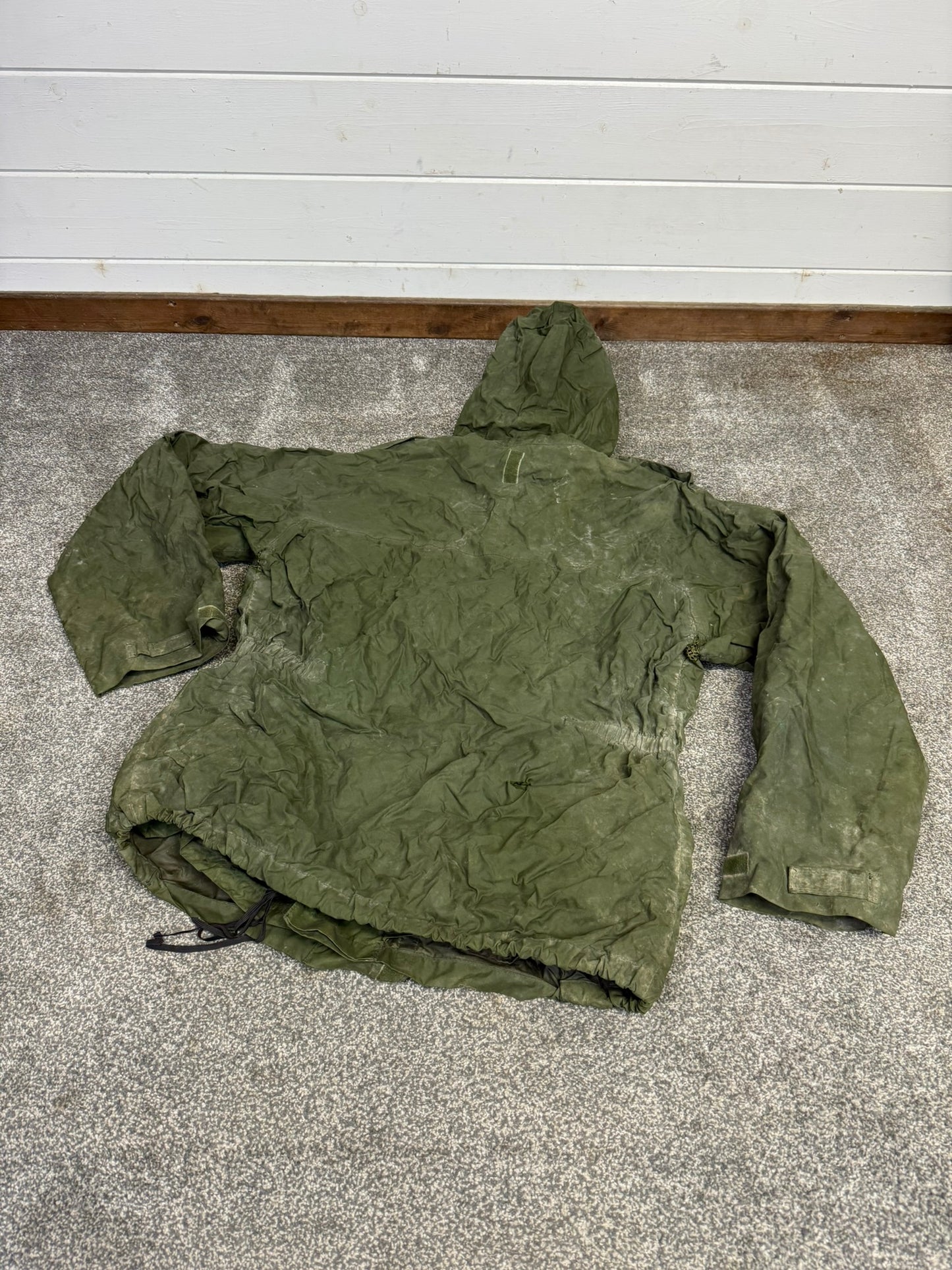Vintage British Army 58 Pattern Webbing Chemical Rubber Boots & Jacket