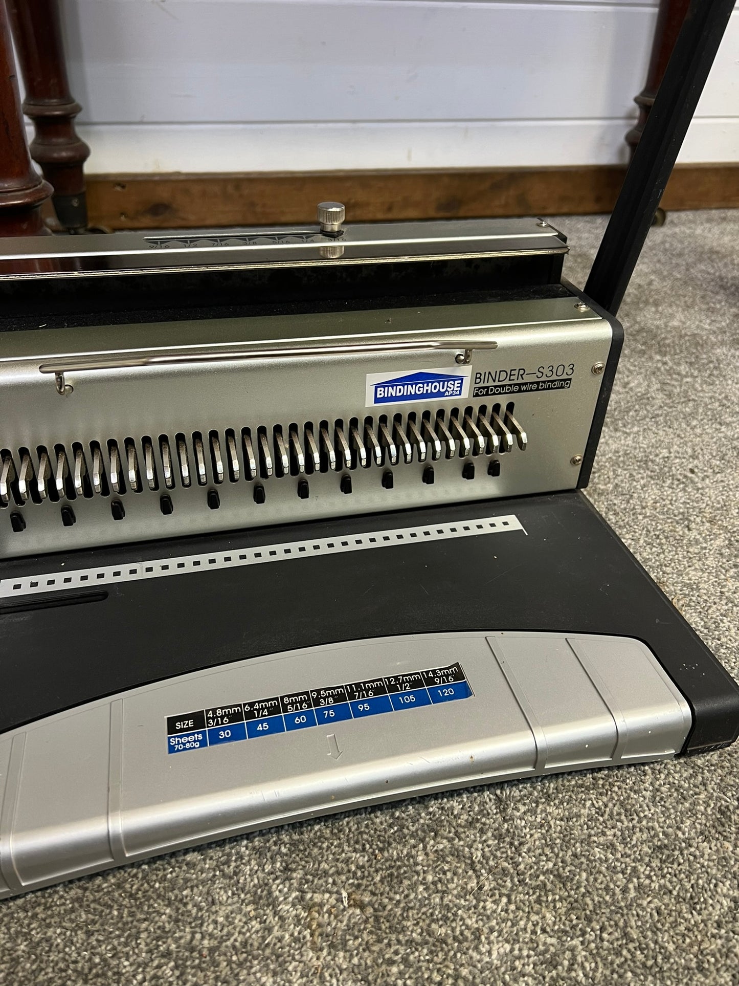 Binder S3030 Double Wire Binder Machine With Wires Calendar Binder Folder Craft Making