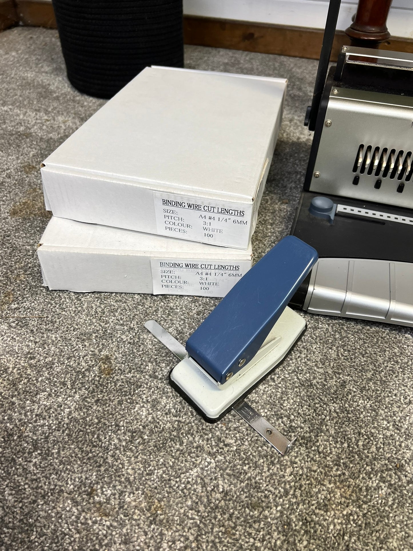 Binder S3030 Double Wire Binder Machine With Wires Calendar Binder Folder Craft Making