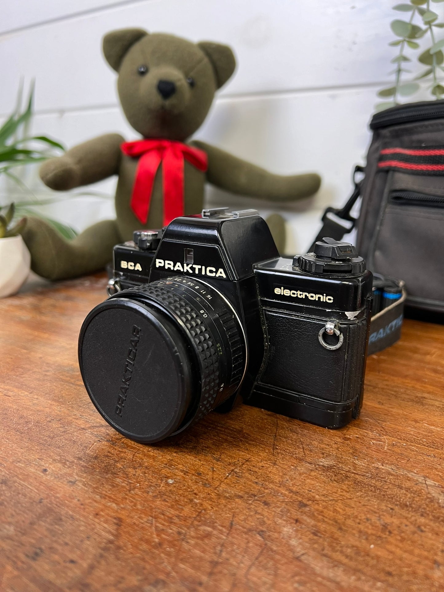 Vintage Camera Bundle Praktica BCA Electronic Camera 2x Lenses & Miranda 700CD Flash