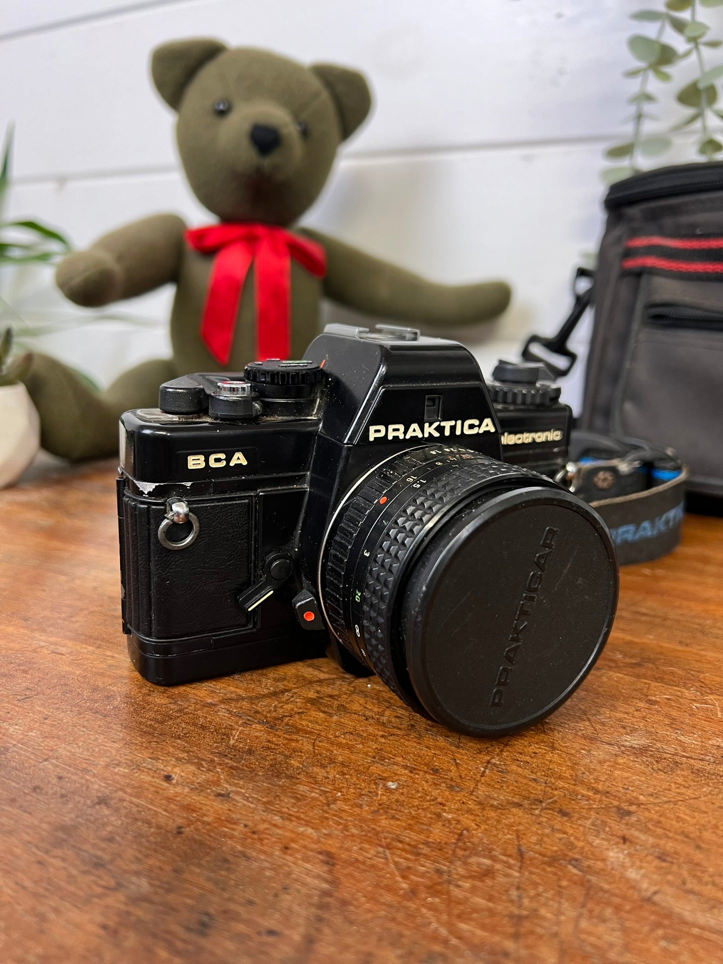 Vintage Camera Bundle Praktica BCA Electronic Camera 2x Lenses & Miranda 700CD Flash