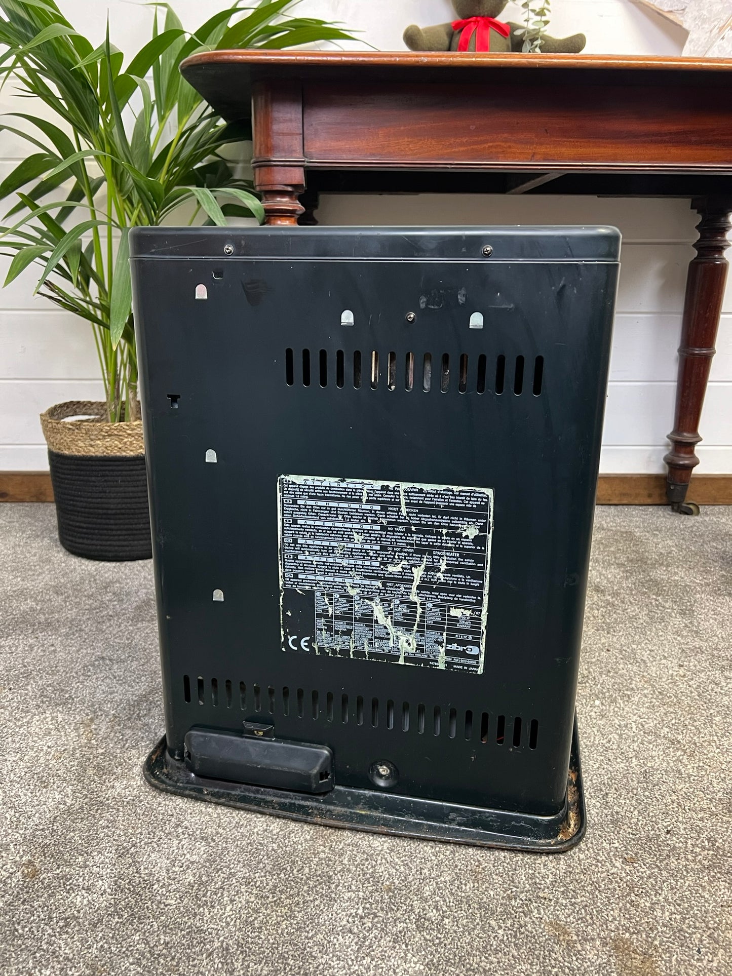 ZIBRO R15 TC Paraffin Kerosene Heater Portable Space Heater Office Workshop Home