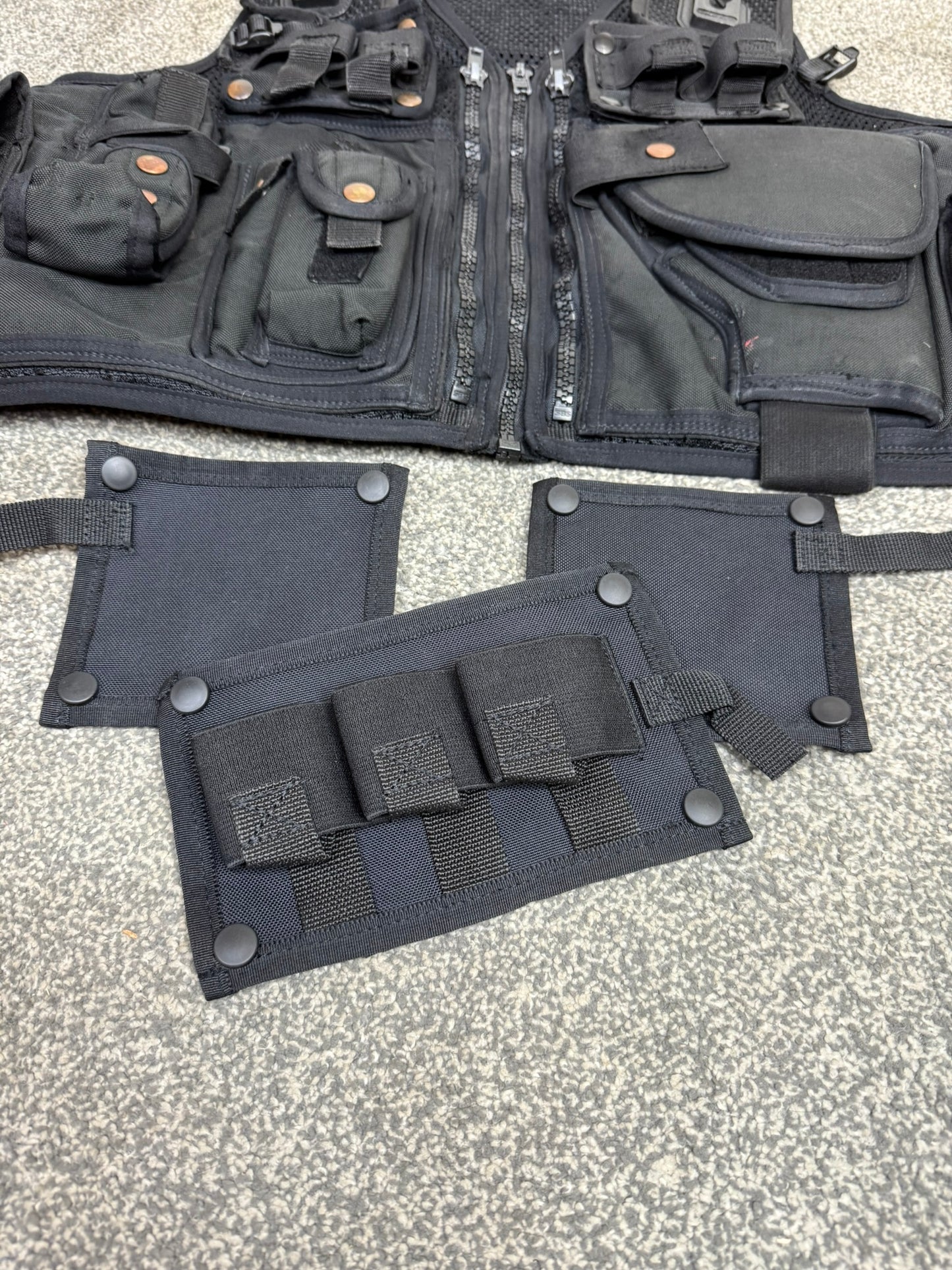 Ex Police Firearms ARU Black Tac Vest X Large Security Patrol