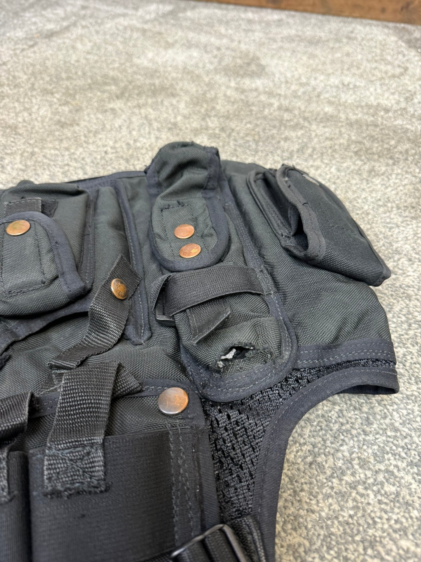 Ex Police Firearms ARU Black Tac Vest X Large Security Patrol