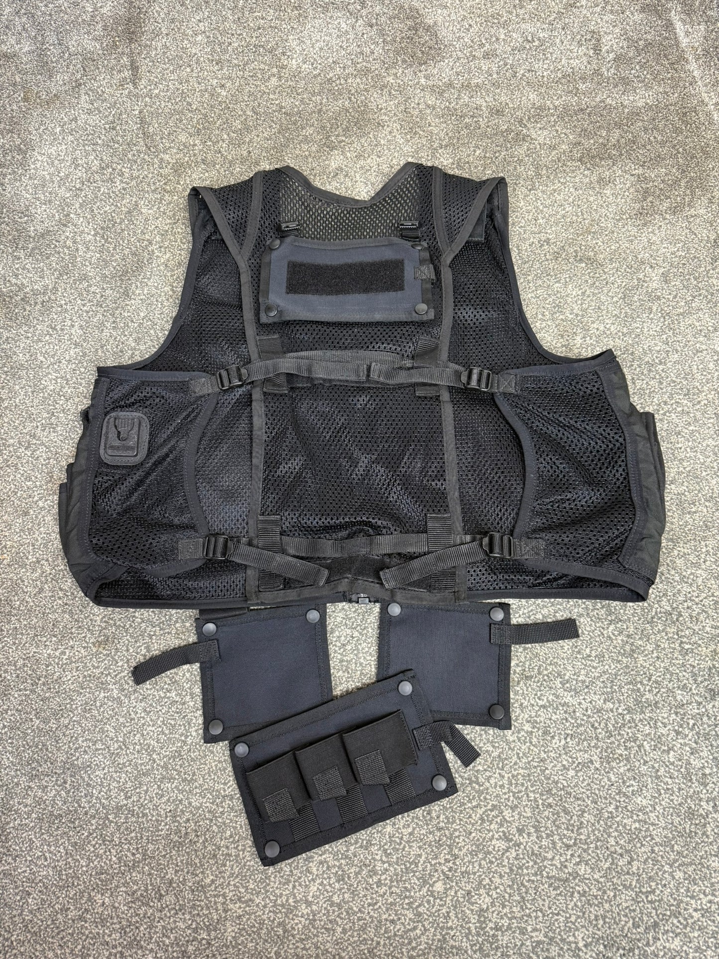 Ex Police Firearms ARU Black Tac Vest X Large Security Patrol