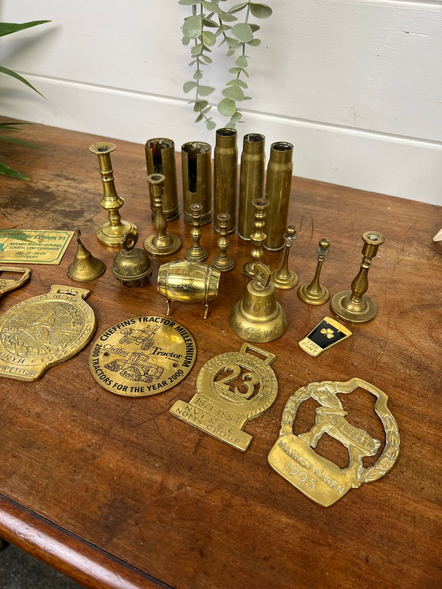 24x Vintage Brass Bundle Job Lot Decorative Home Rustic Boho Decor