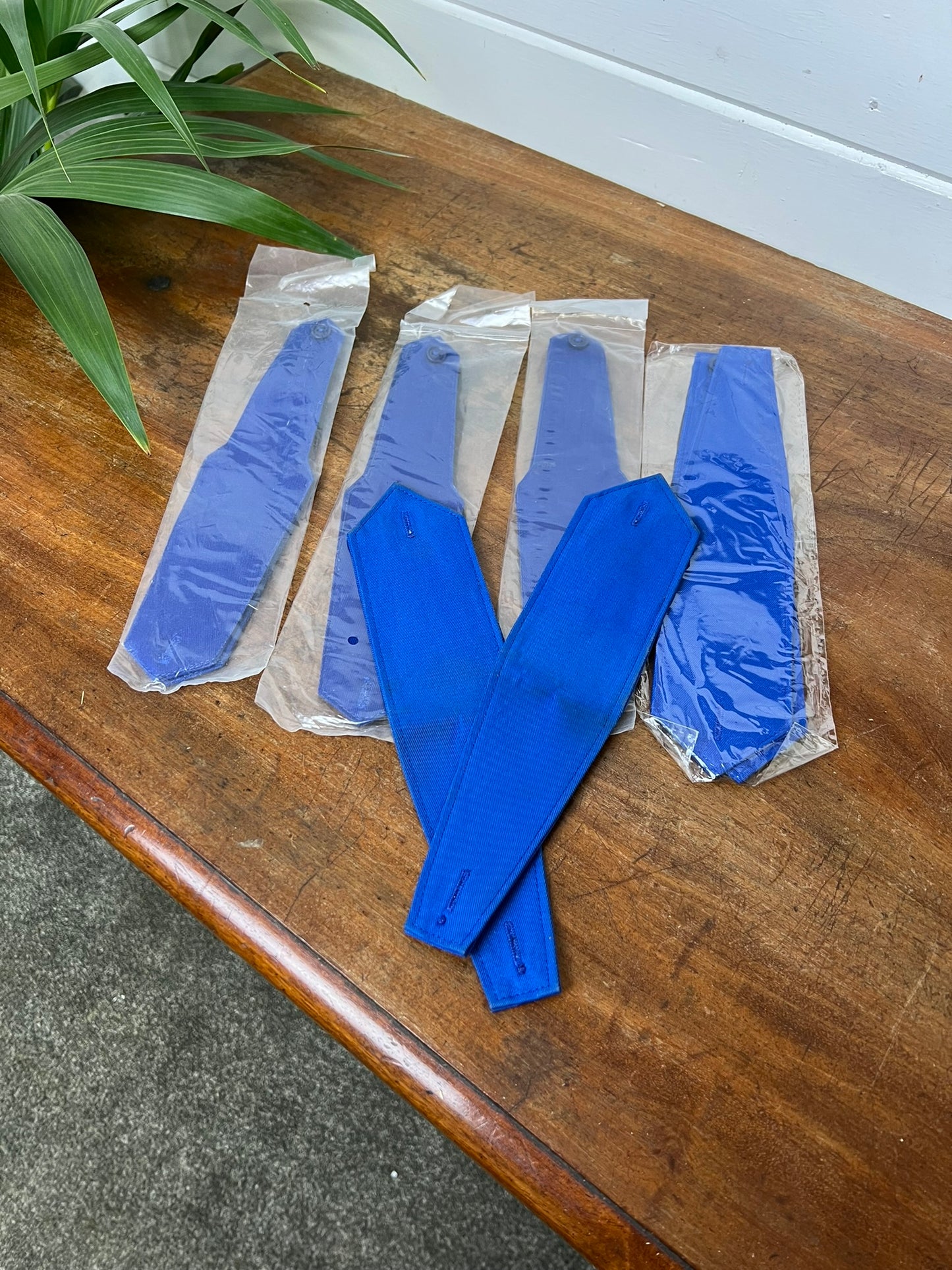 5x Pairs of Blue Shoulder Epaulette Job Lot Bundle Police PCSO