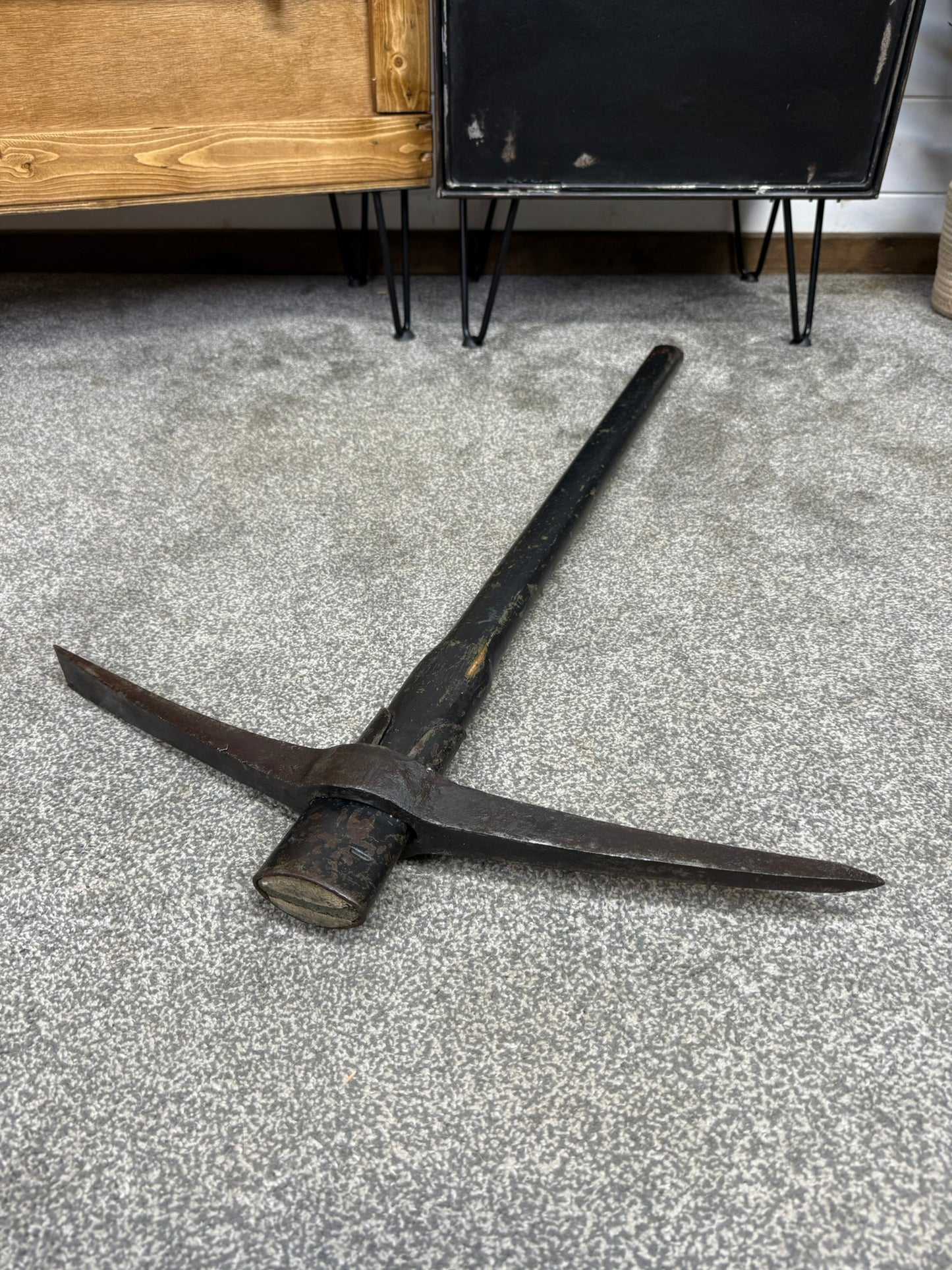 Vintage WW2 1943 Ex Military Pickaxe Army Jeep Pioneer Pick Axe