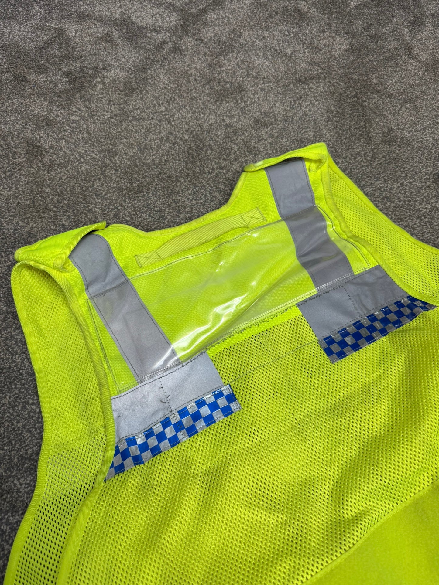 Hi Vis Tac Vest Ex Police Equipment Utility Vest XXL Patrol Security