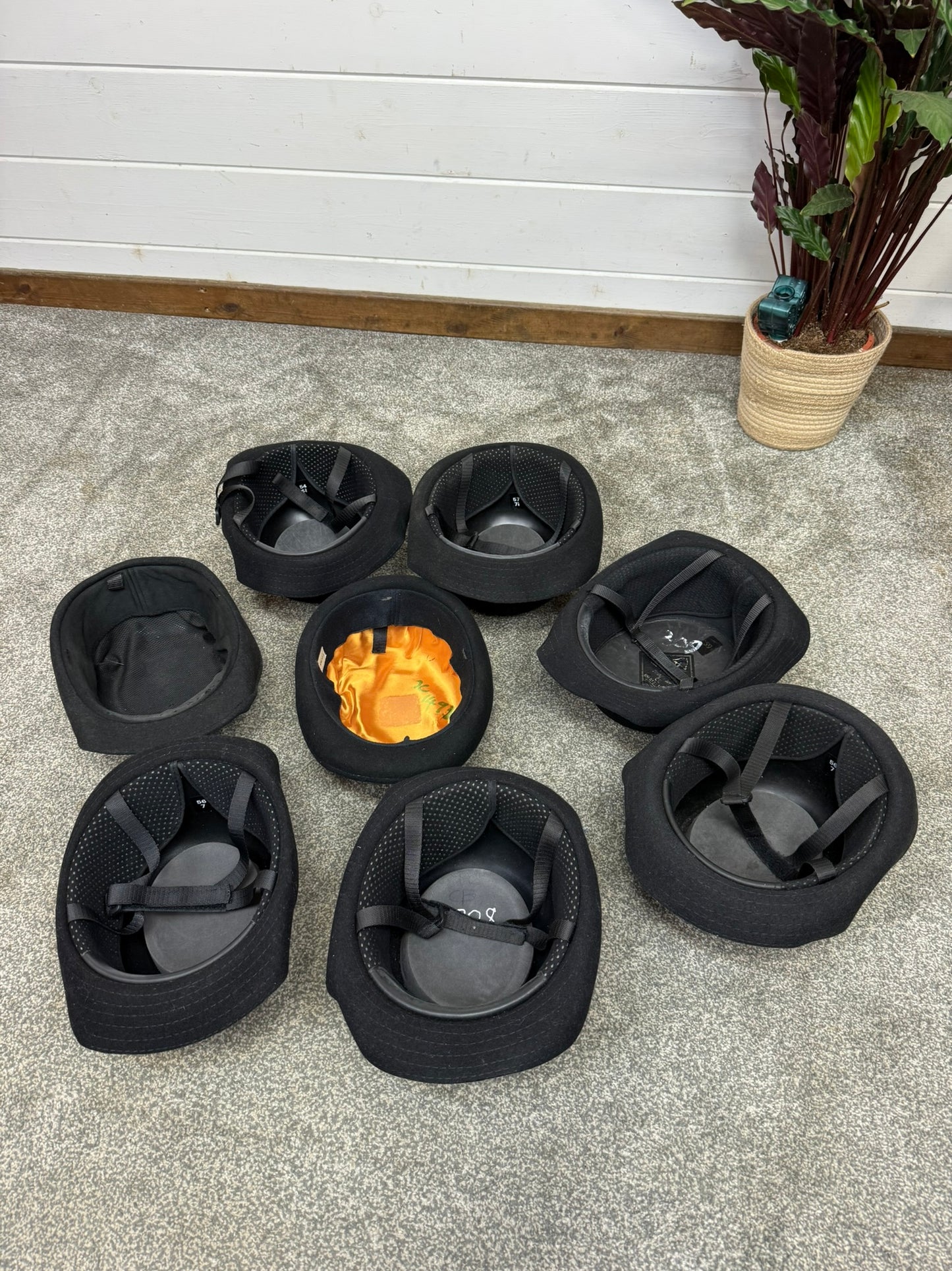 8x Ex Police WPC Women's Bowler Hat Job Lot Film Theatre Dress up