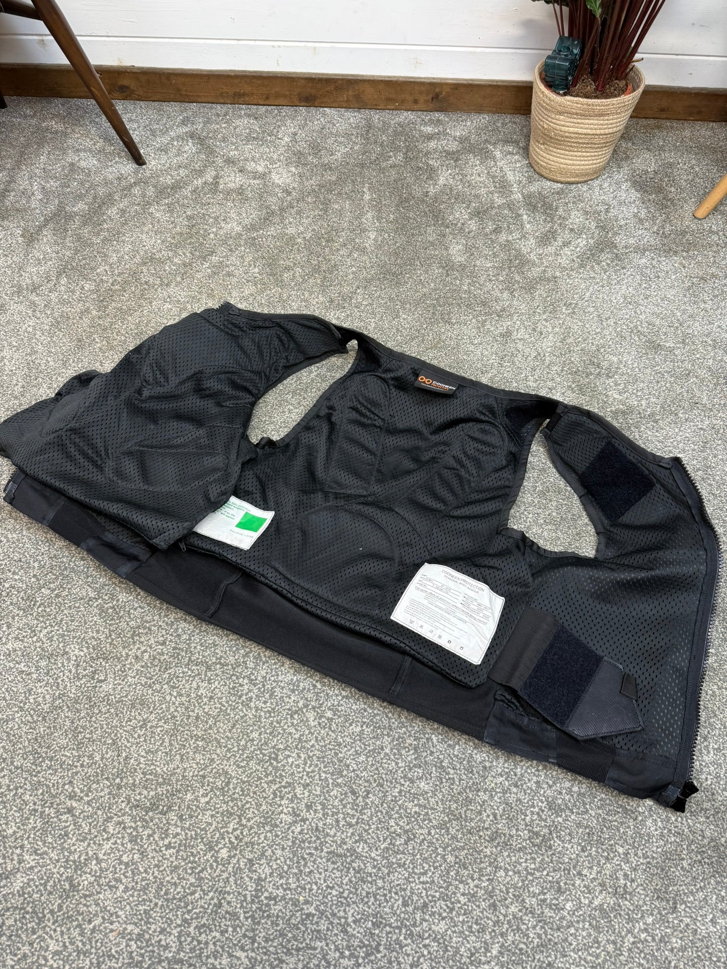Ex Police Cooneen Body Armour Cover SMALL Security Patrol Vest