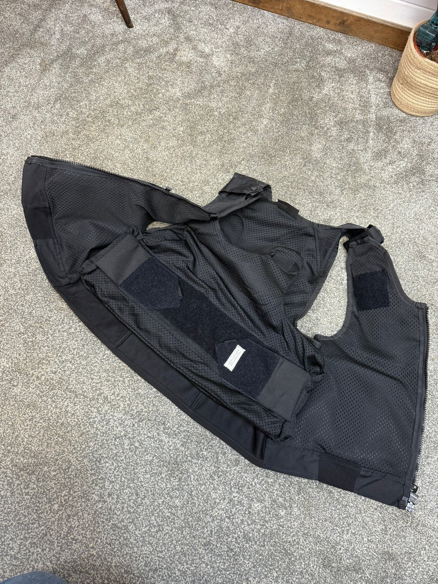 Ex Police Cooneen Body Armour Cover LARGE Security Patrol Vest