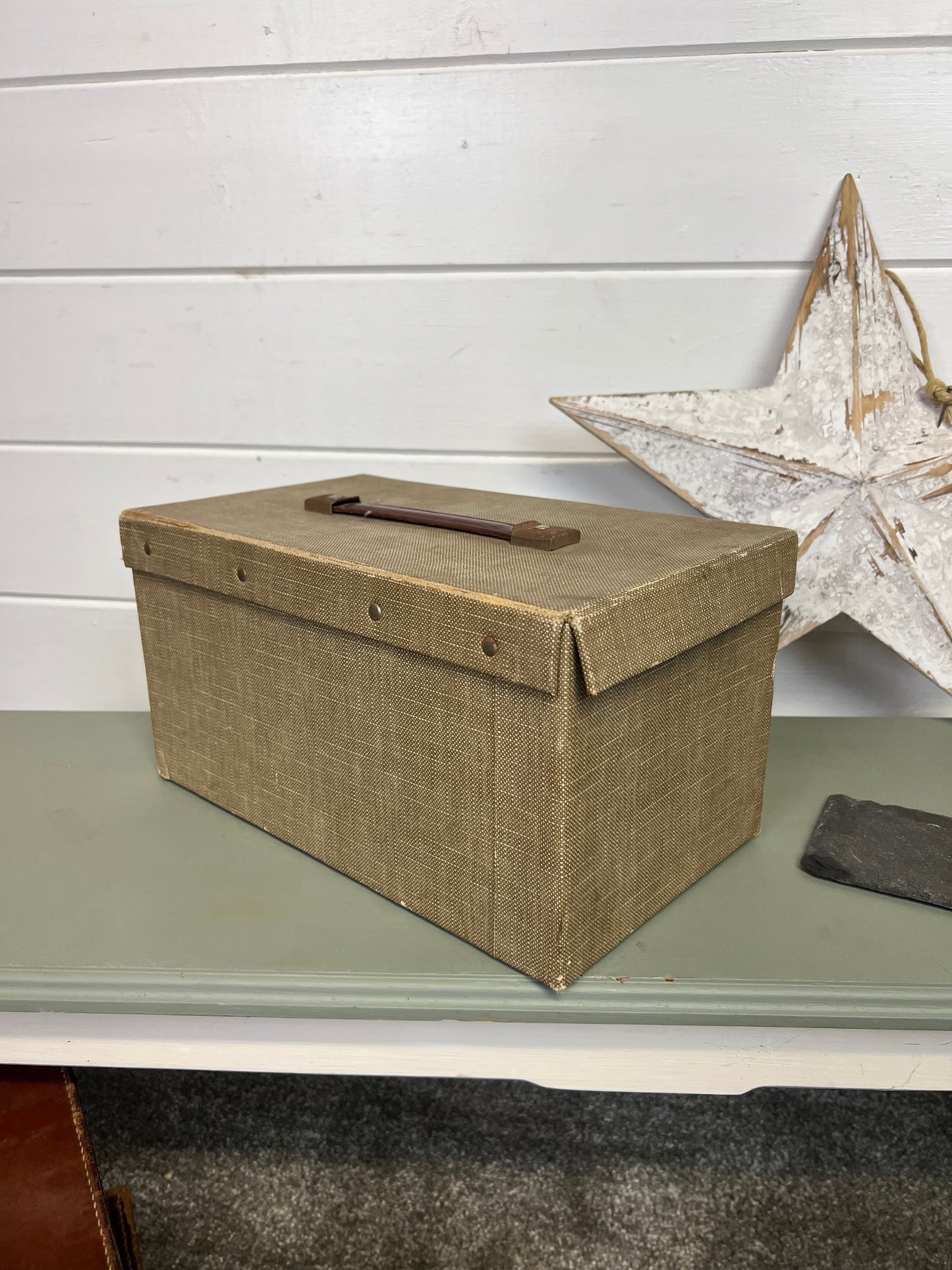 Vintage Kodak Kodaslide Slide Projector In Wooden Box 60's Retro Collectable Display
