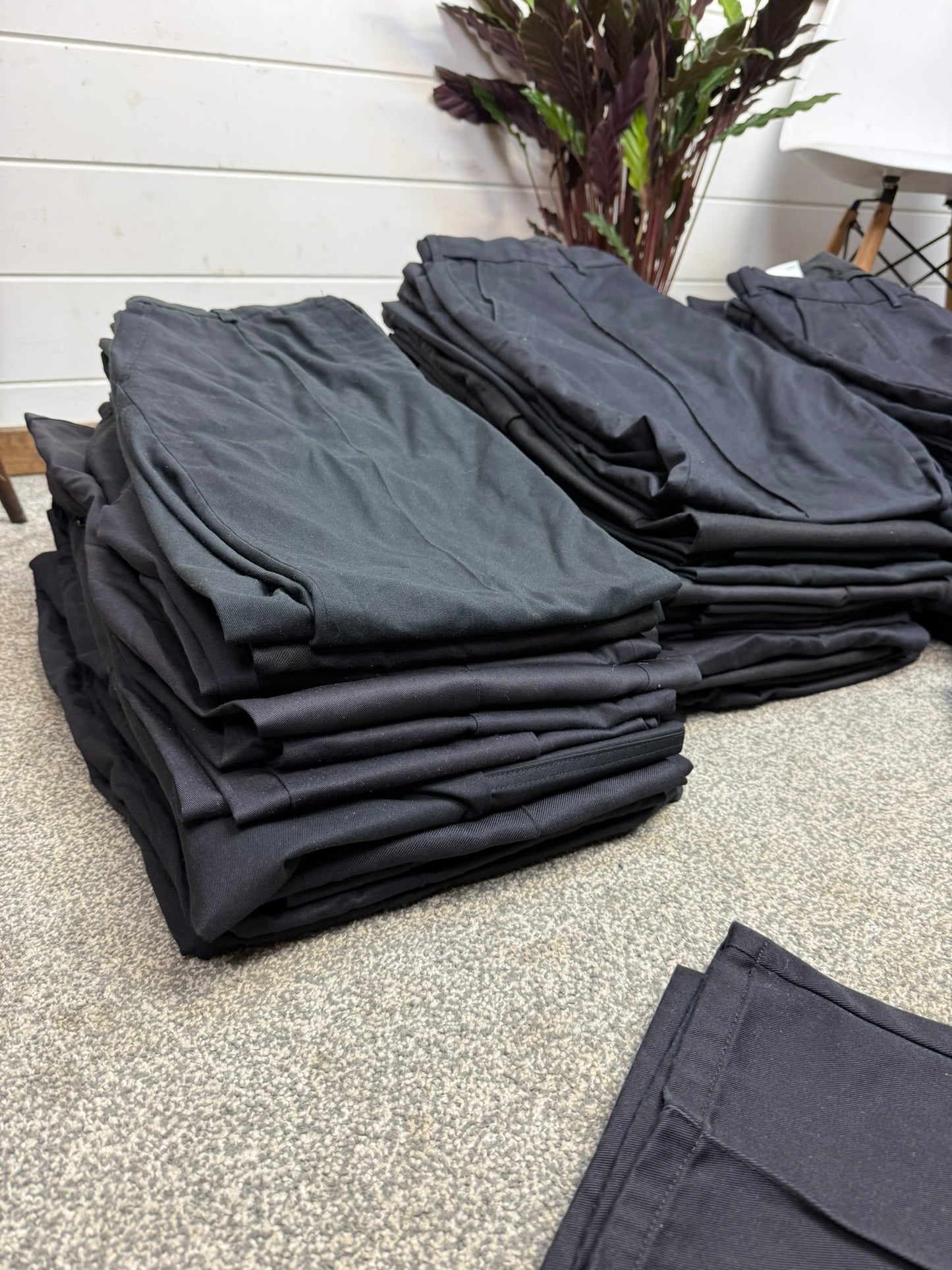 43x Ex Police Dress Trousers Good Job Lot Security Uniform Theatre Film Hire