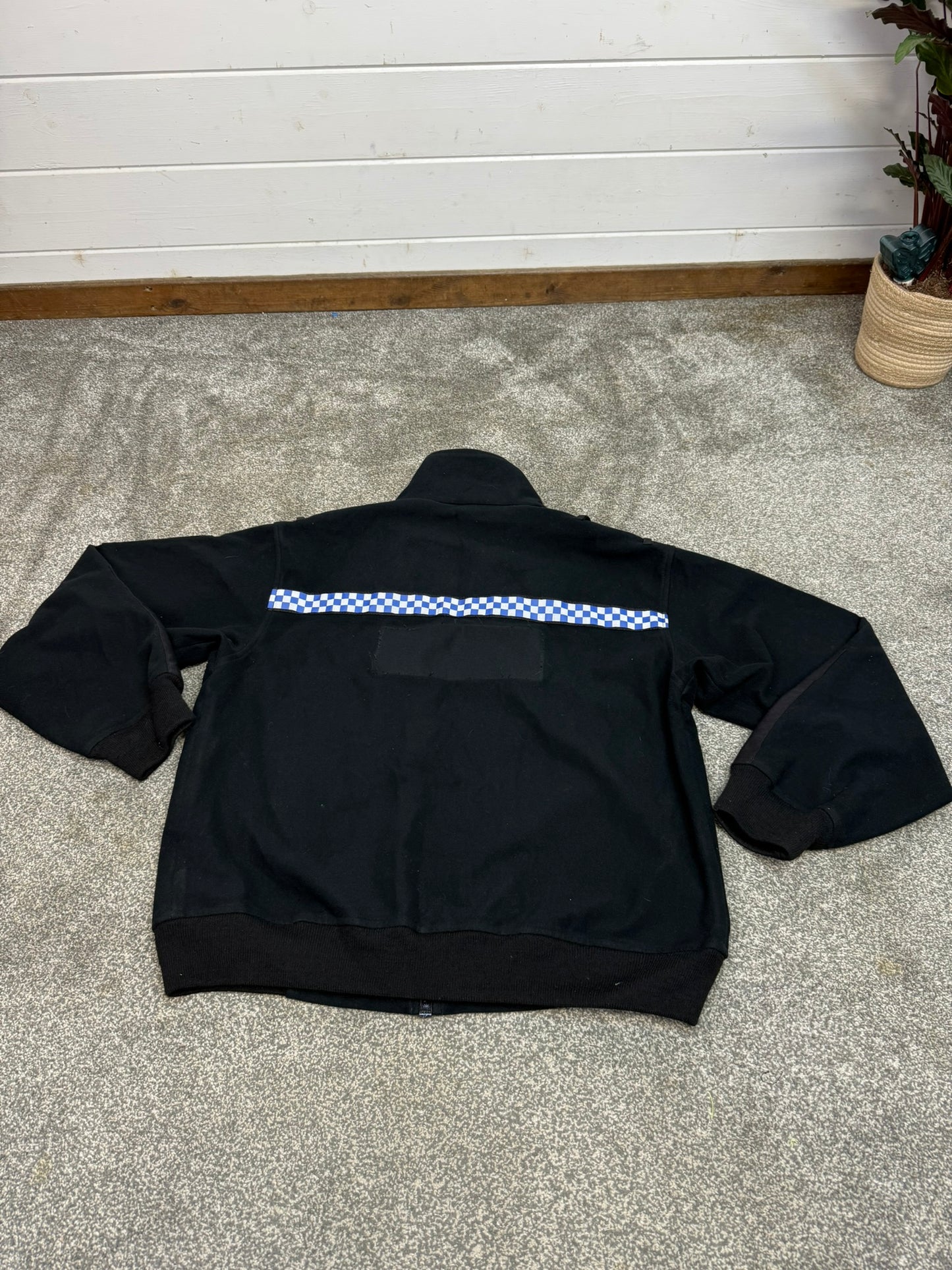 Ex Police Black Tornado Fleece LARGE Klickfast Reflective Security Riding Theatre Jumper