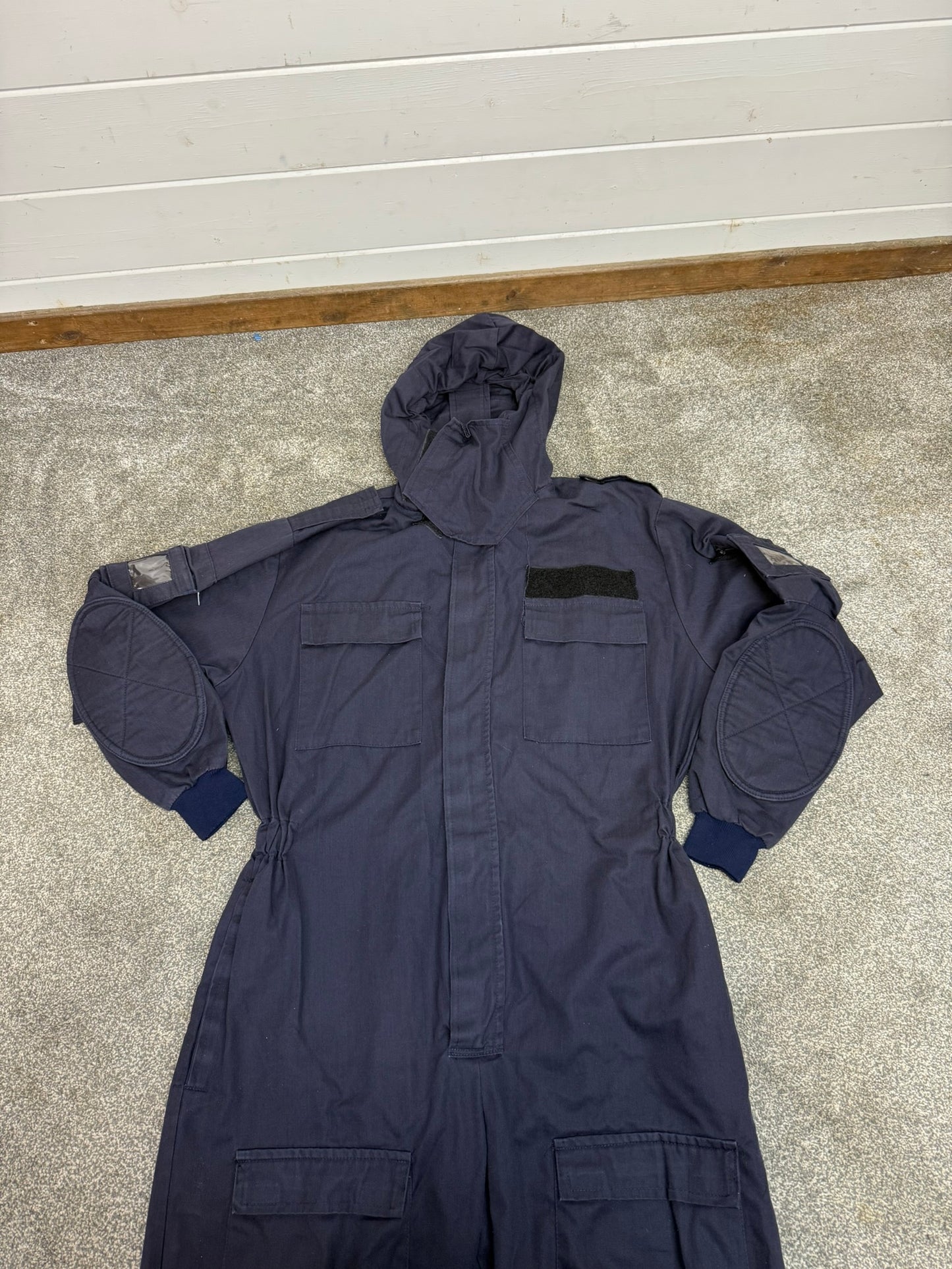 Ex Police Derby Unitex Riot Coverall Overall 45.5" X Large Mechanic Recovery Airsoft Garage Farm