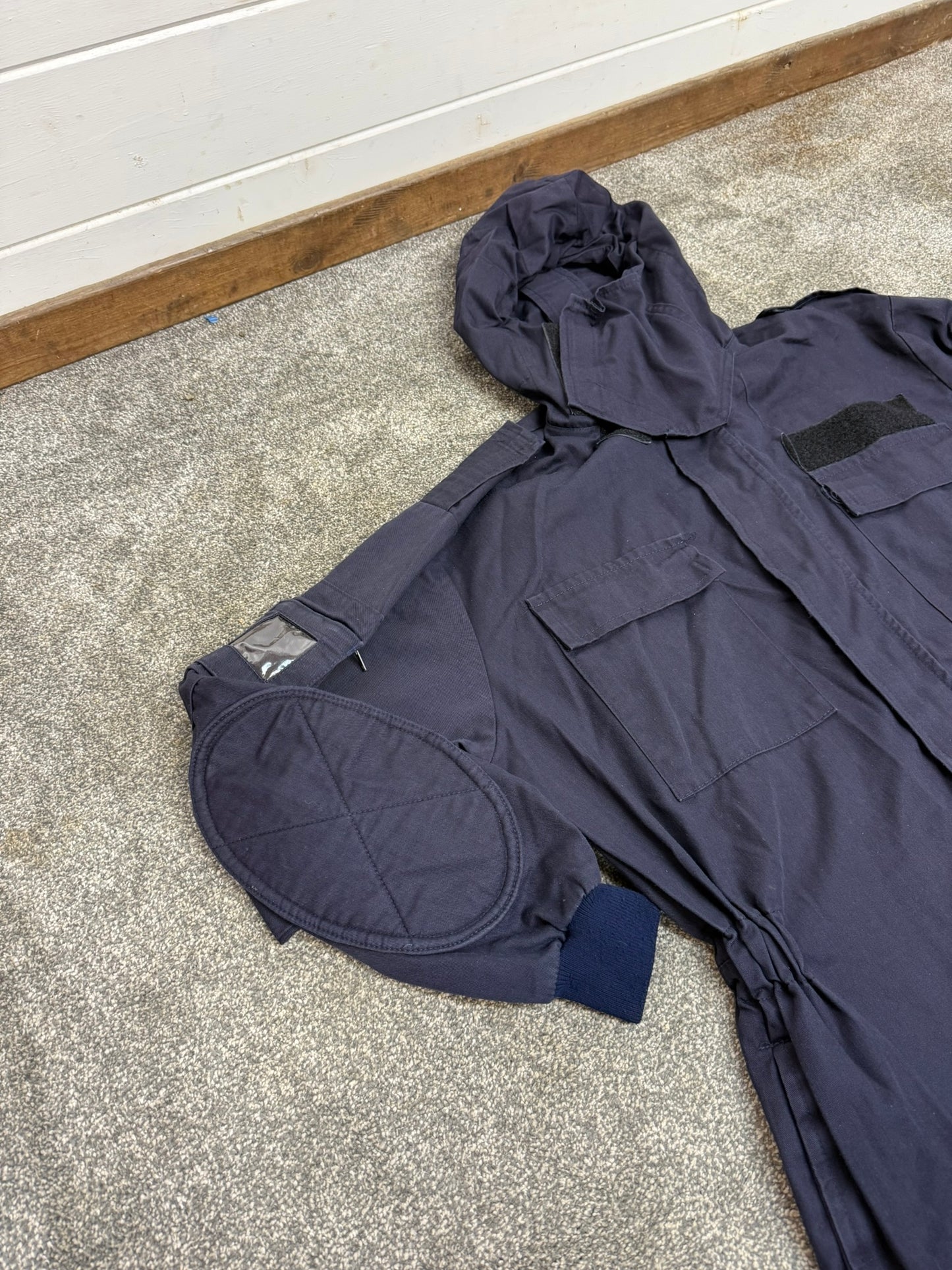 Ex Police Derby Unitex Riot Coverall Overall 45.5" X Large Mechanic Recovery Airsoft Garage Farm