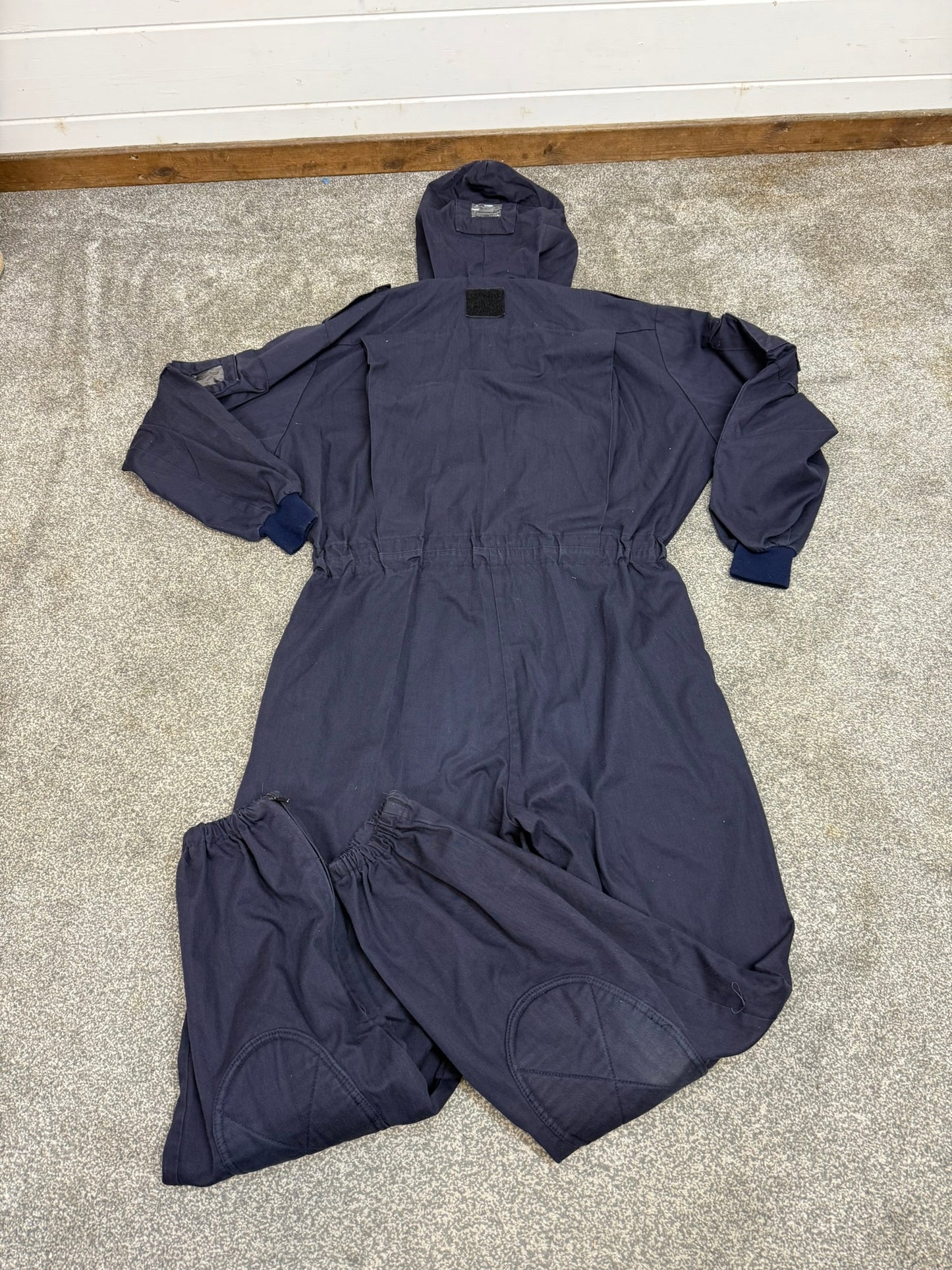 Ex Police Derby Unitex Riot Coverall Overall 45.5" X Large Mechanic Recovery Airsoft Garage Farm