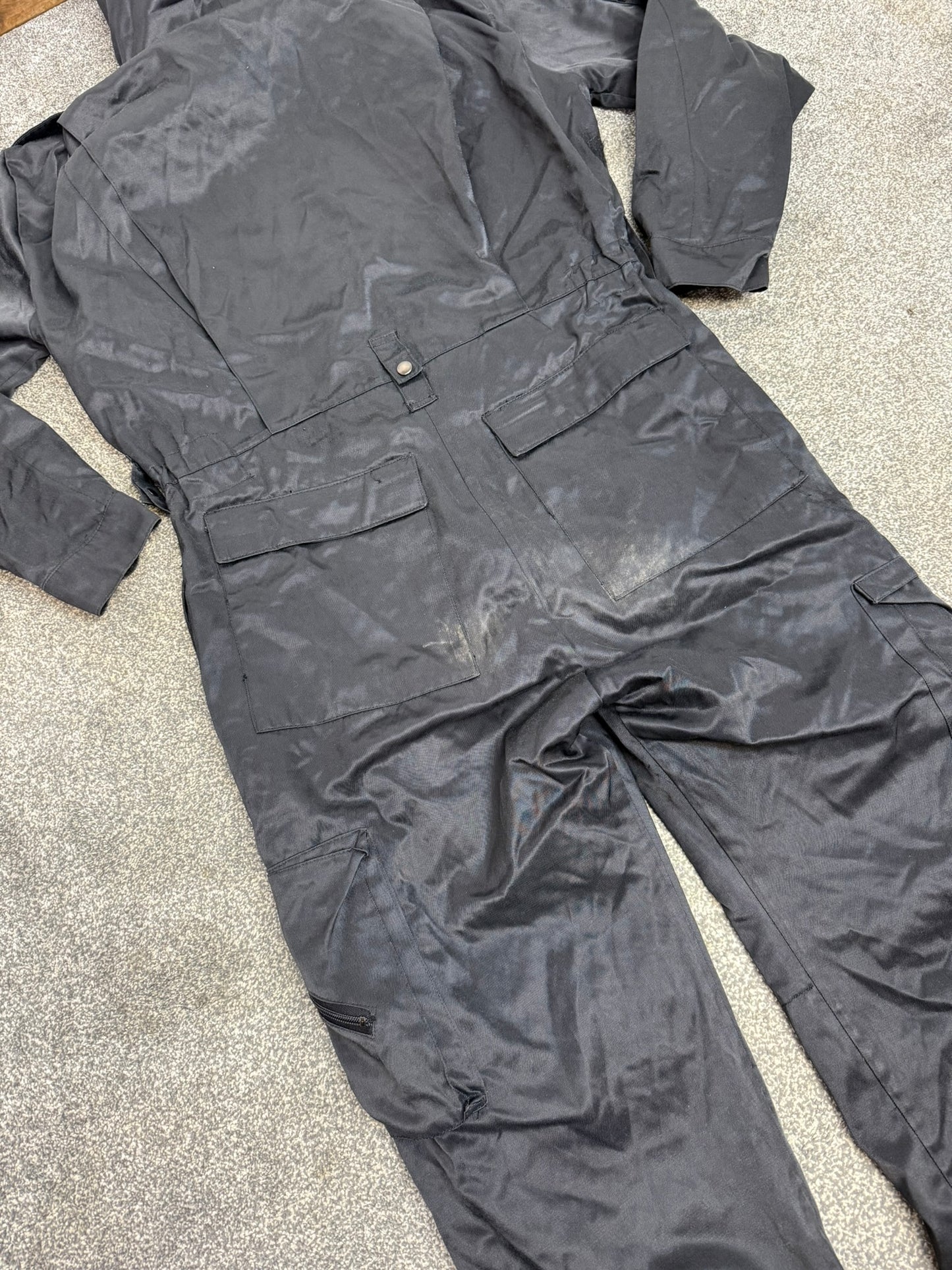 Ex Police Riot Coveralls Padded Overalls 41" LARGE Mechanic Garage Garden Boiler Suit