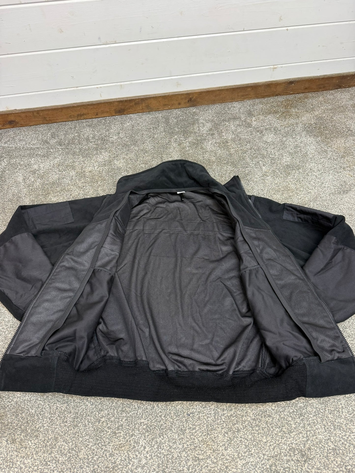 Ex Police Black Tornado Fleece SMALL Klickfast Reflective Security Riding Theatre Jumper