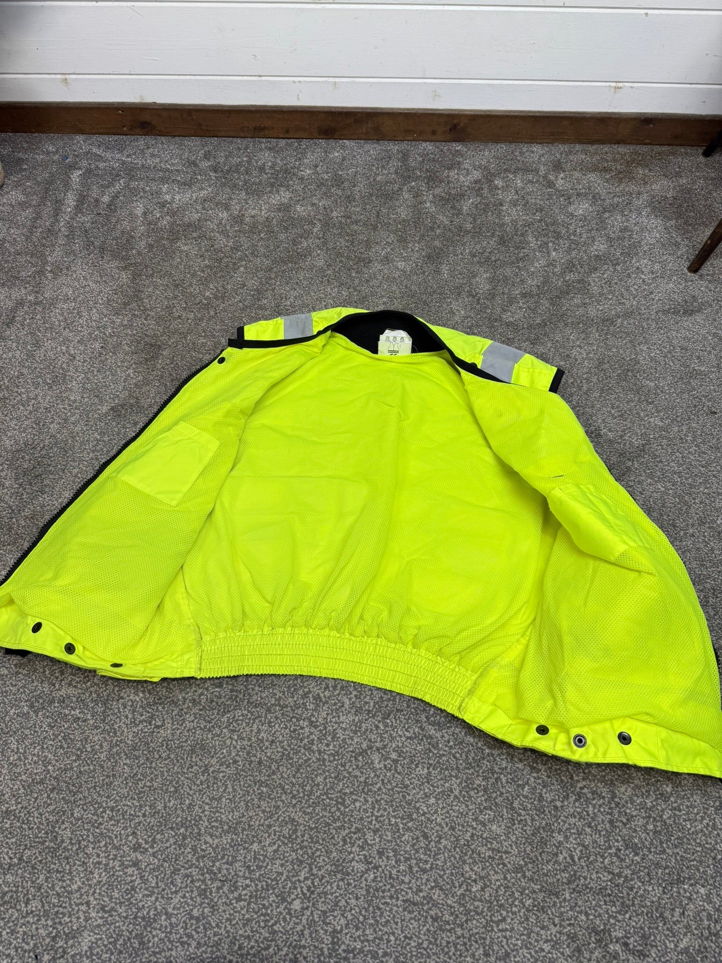 Ex Police Hi Vis Utility Vest Equipment Vest Gilet Yaffy 232 LARGE Patrol Security