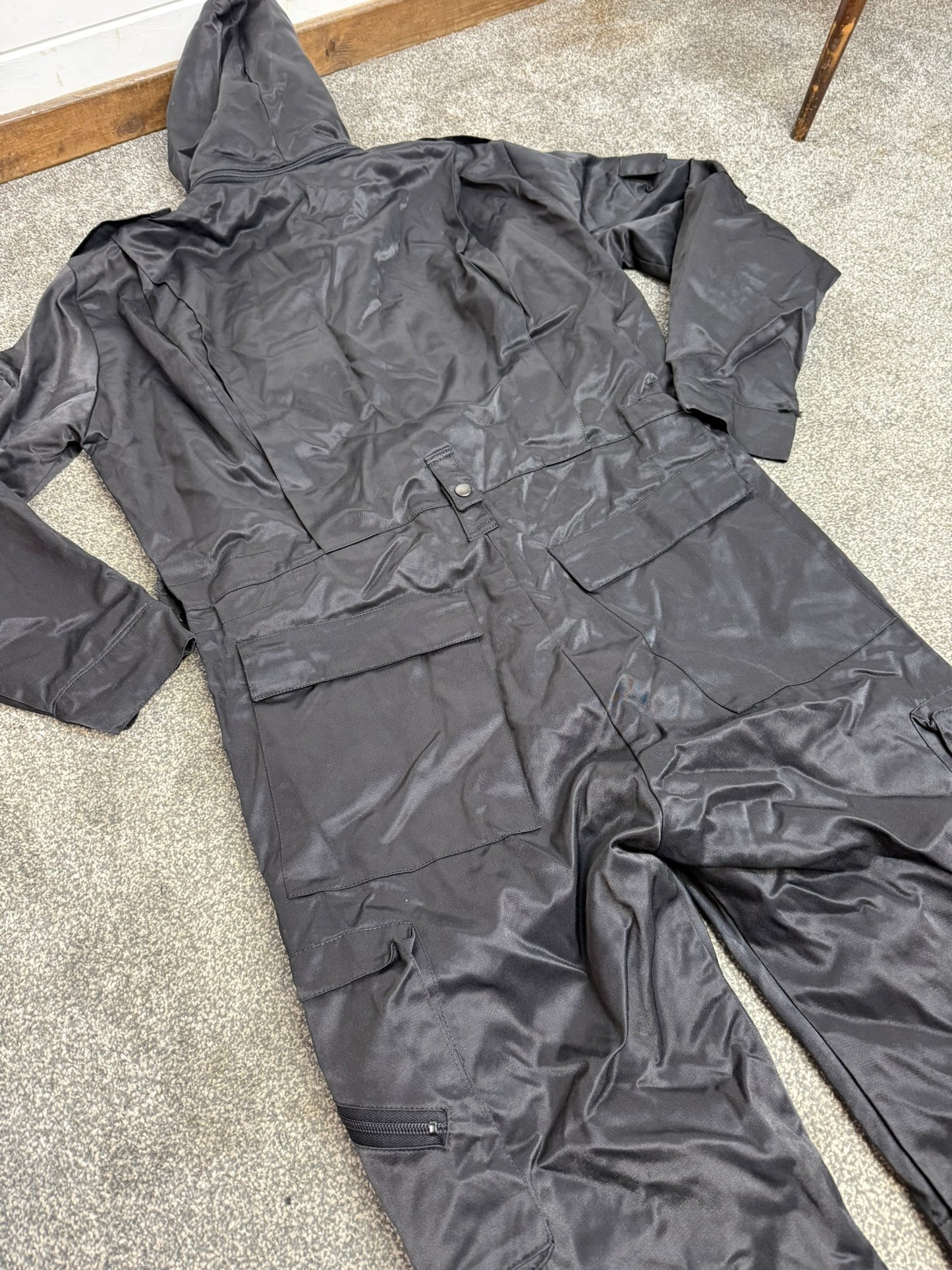 Ex Police Coverall Padded Overalls 39" MEDIUM Mechanic Recovery Airsoft Garage Farm