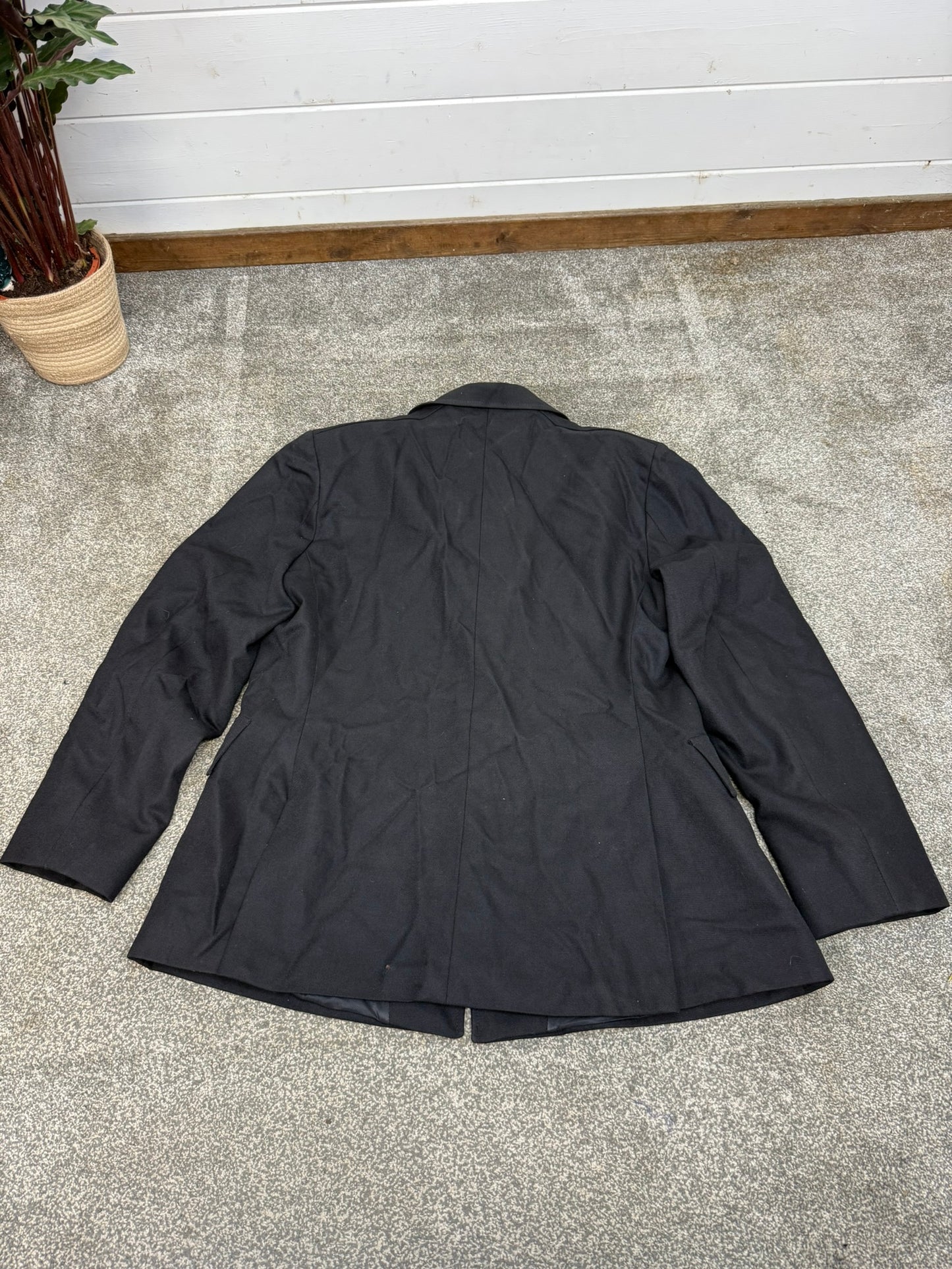 Ex Police Black Tunic 47" Chest Crown Buttons Dewhirst Fancy Dress Theatre