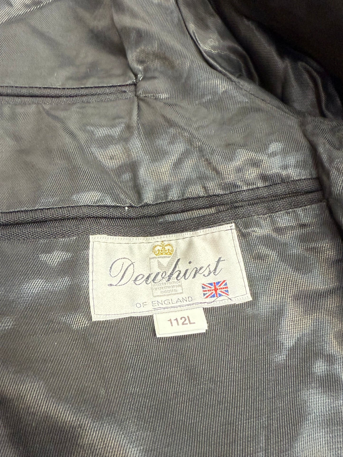 Ex Police Black Tunic 44" Chest Crown Buttons Dewhirst Fancy Dress Theatre