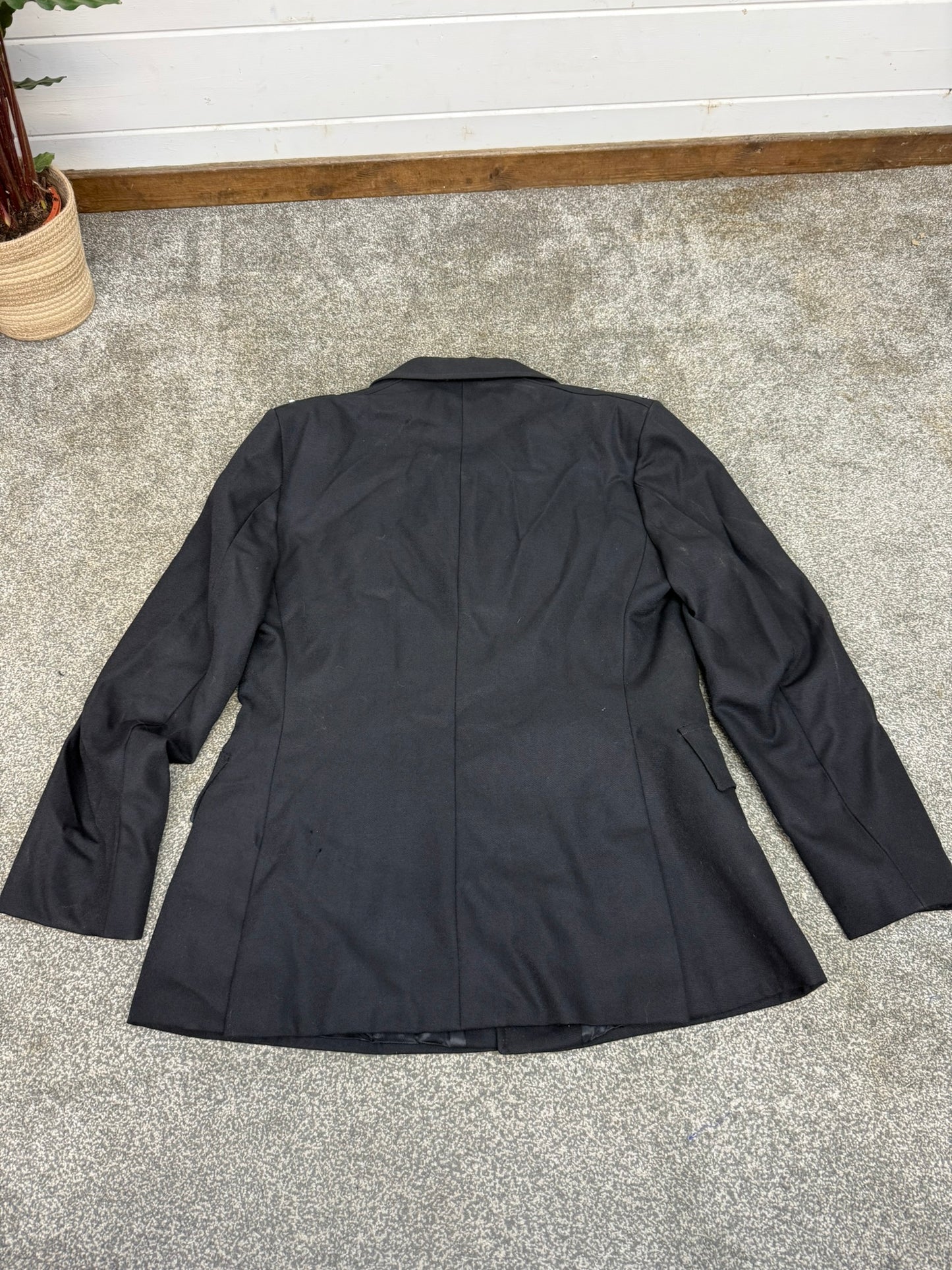 Ex Police Black Tunic 44" Chest Crown Buttons Dewhirst Fancy Dress Theatre