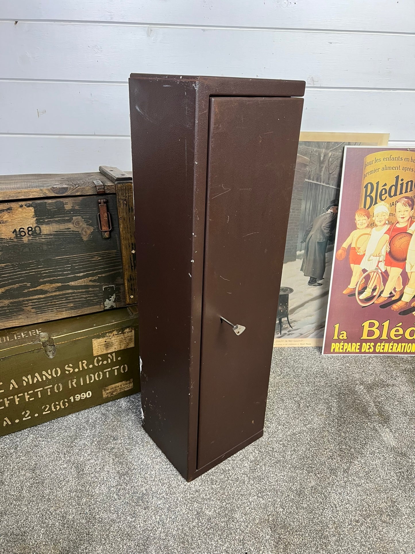 Heavy Duty Metal Gun Cabinet Gun Safe Locker Home Safe Reclaimed