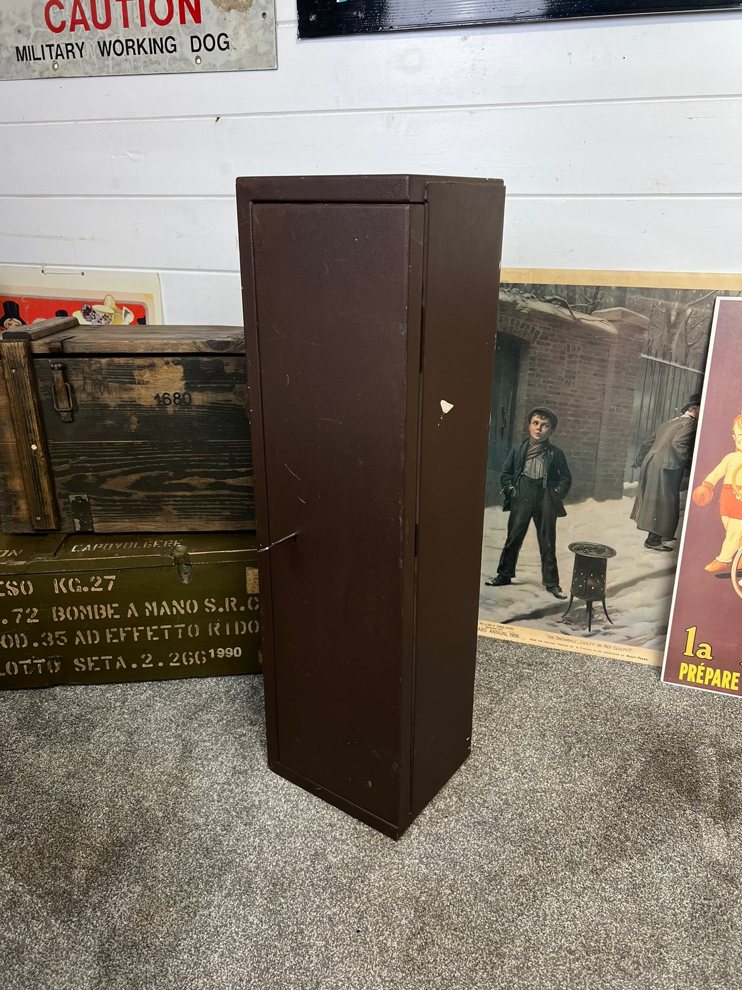 Heavy Duty Metal Gun Cabinet Gun Safe Locker Home Safe Reclaimed