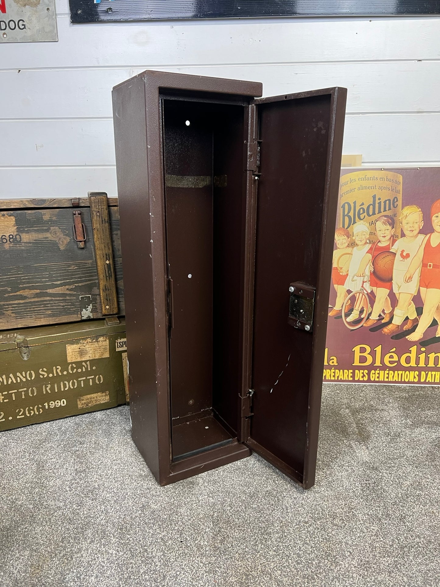 Heavy Duty Metal Gun Cabinet Gun Safe Locker Home Safe Reclaimed