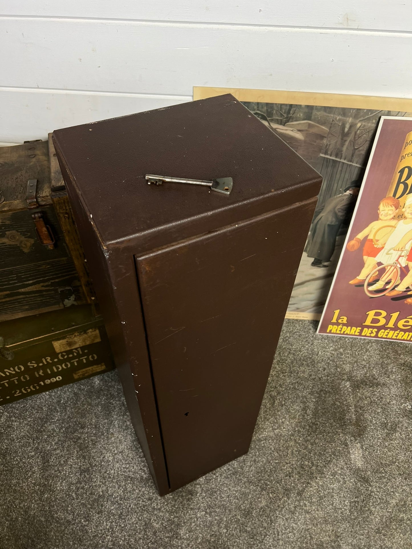 Heavy Duty Metal Gun Cabinet Gun Safe Locker Home Safe Reclaimed