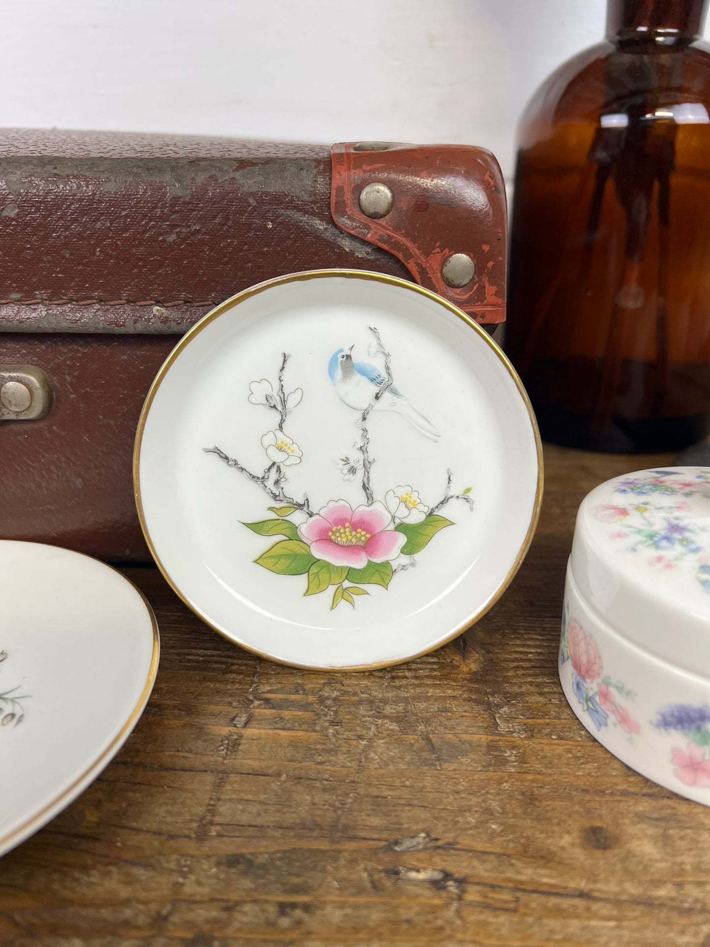 Vintage Bone China Job Lot Trinket Butter Dish Royal Doulton, Coalport & Wedgwood