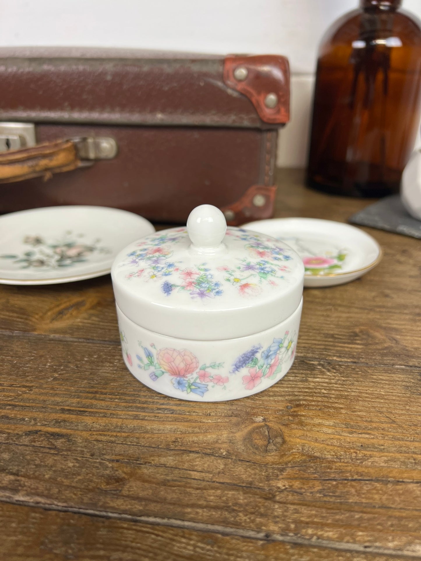 Vintage Bone China Job Lot Trinket Butter Dish Royal Doulton, Coalport & Wedgwood