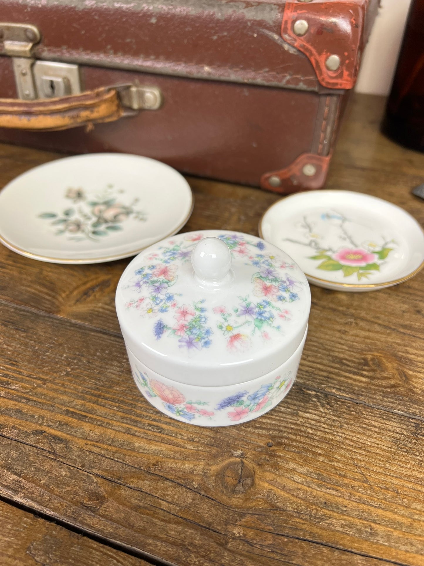 Vintage Bone China Job Lot Trinket Butter Dish Royal Doulton, Coalport & Wedgwood