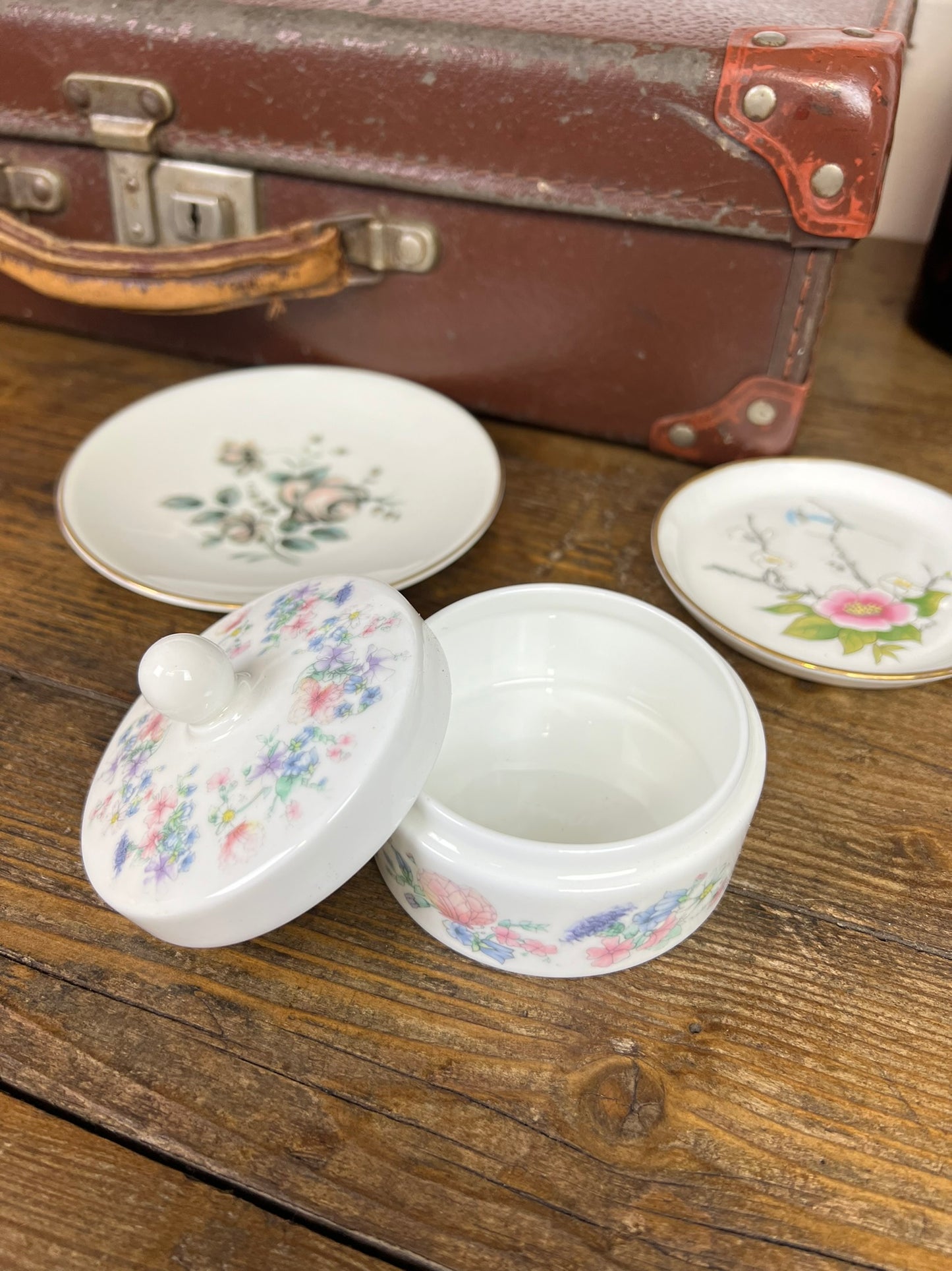 Vintage Bone China Job Lot Trinket Butter Dish Royal Doulton, Coalport & Wedgwood